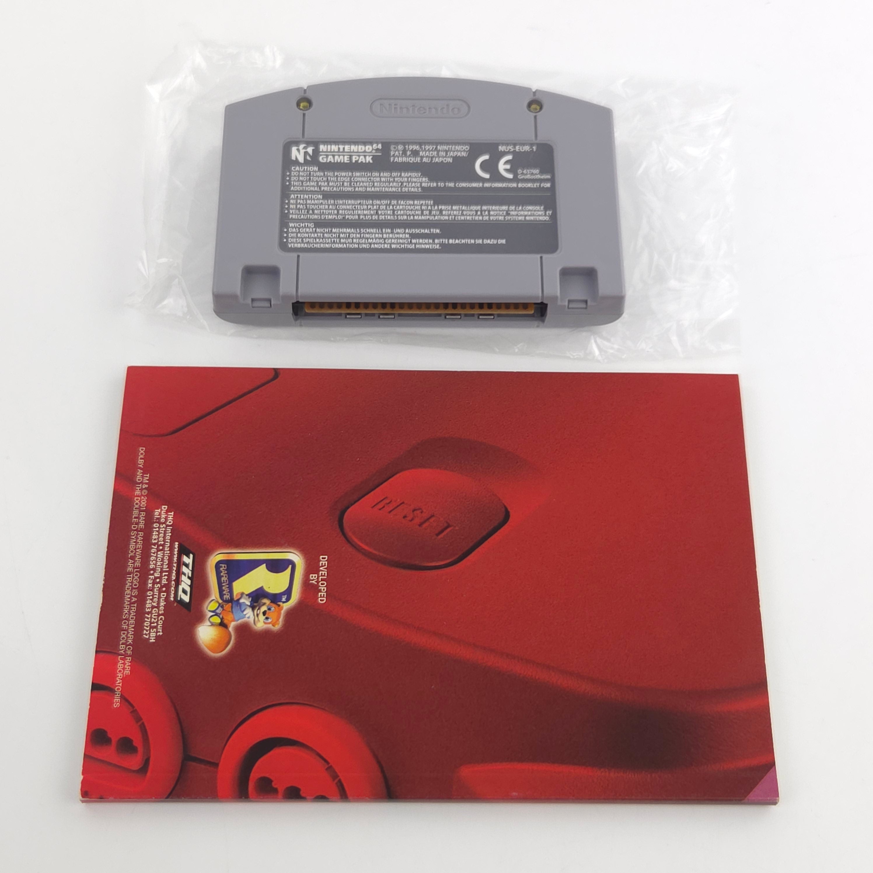 Nintendo 64 Spiel Conkers Bad Fur Day N64 OVP CIB PAL