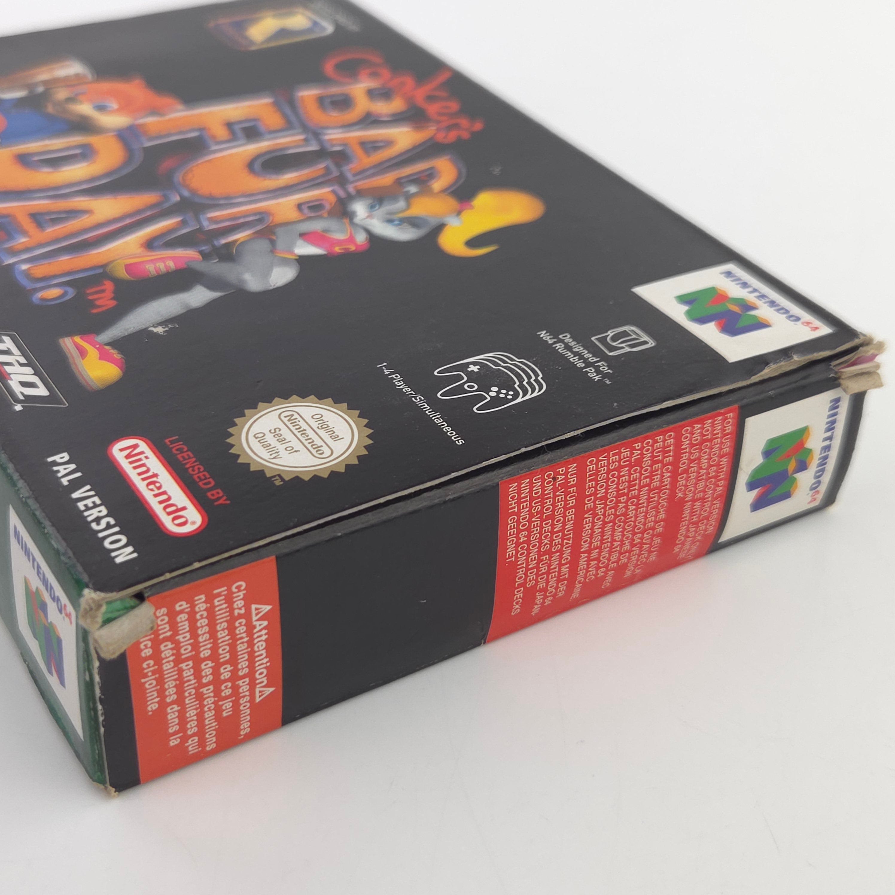 Nintendo 64 Spiel Conkers Bad Fur Day N64 OVP CIB PAL