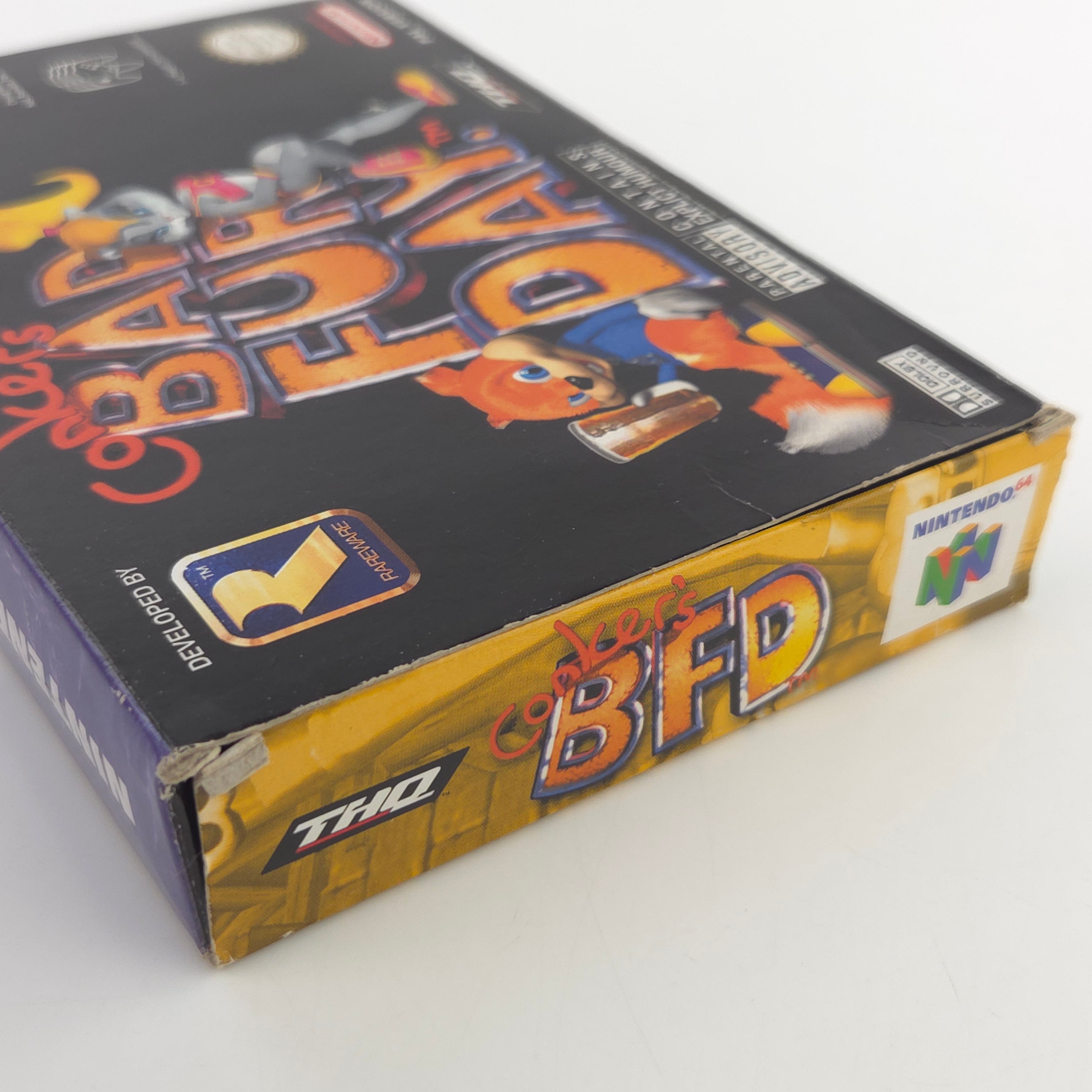 Nintendo 64 Spiel Conkers Bad Fur Day N64 OVP CIB PAL