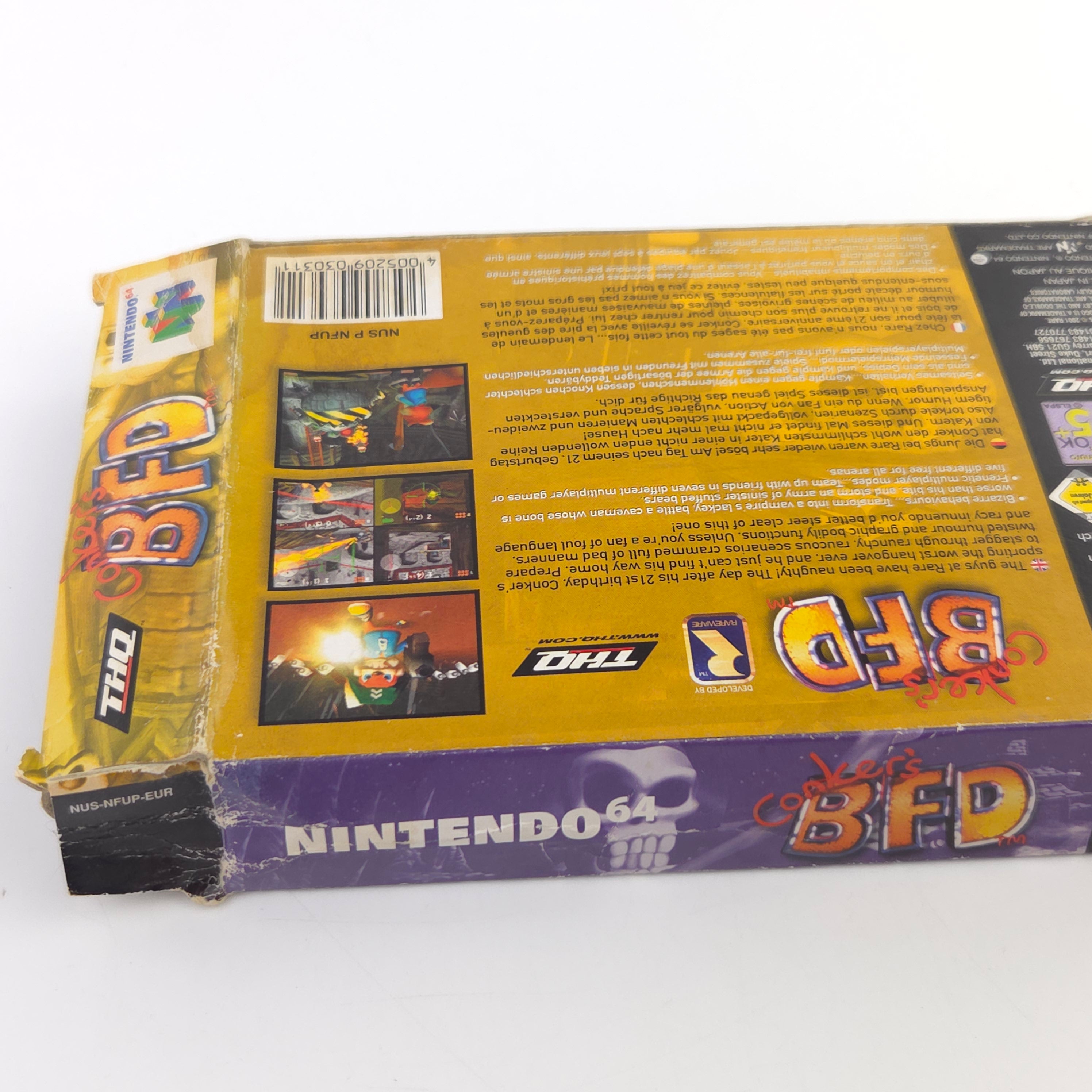 Nintendo 64 Spiel – Conkers Bad Fur Day (N64 OVP)