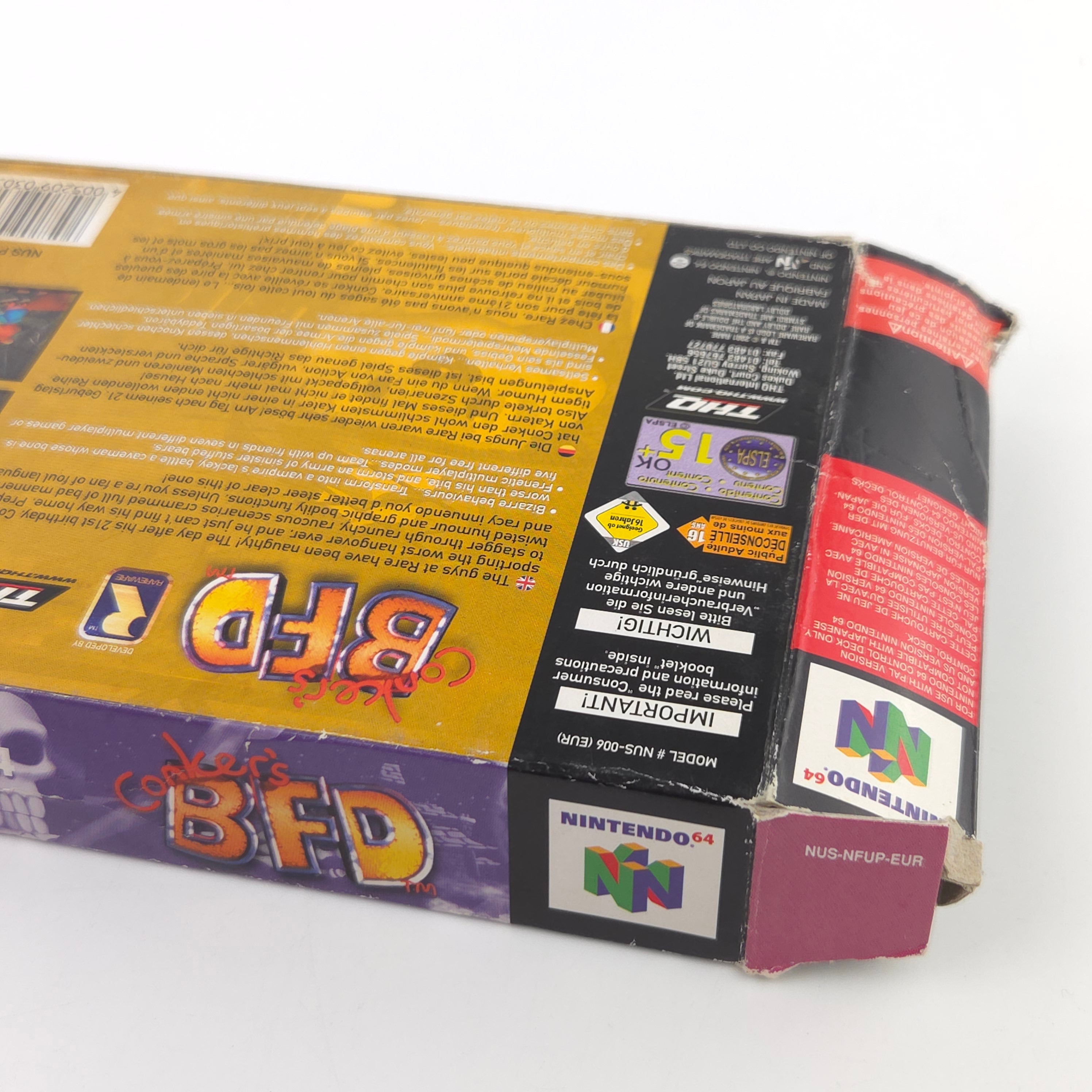 Nintendo 64 Spiel – Conkers Bad Fur Day (N64 OVP)