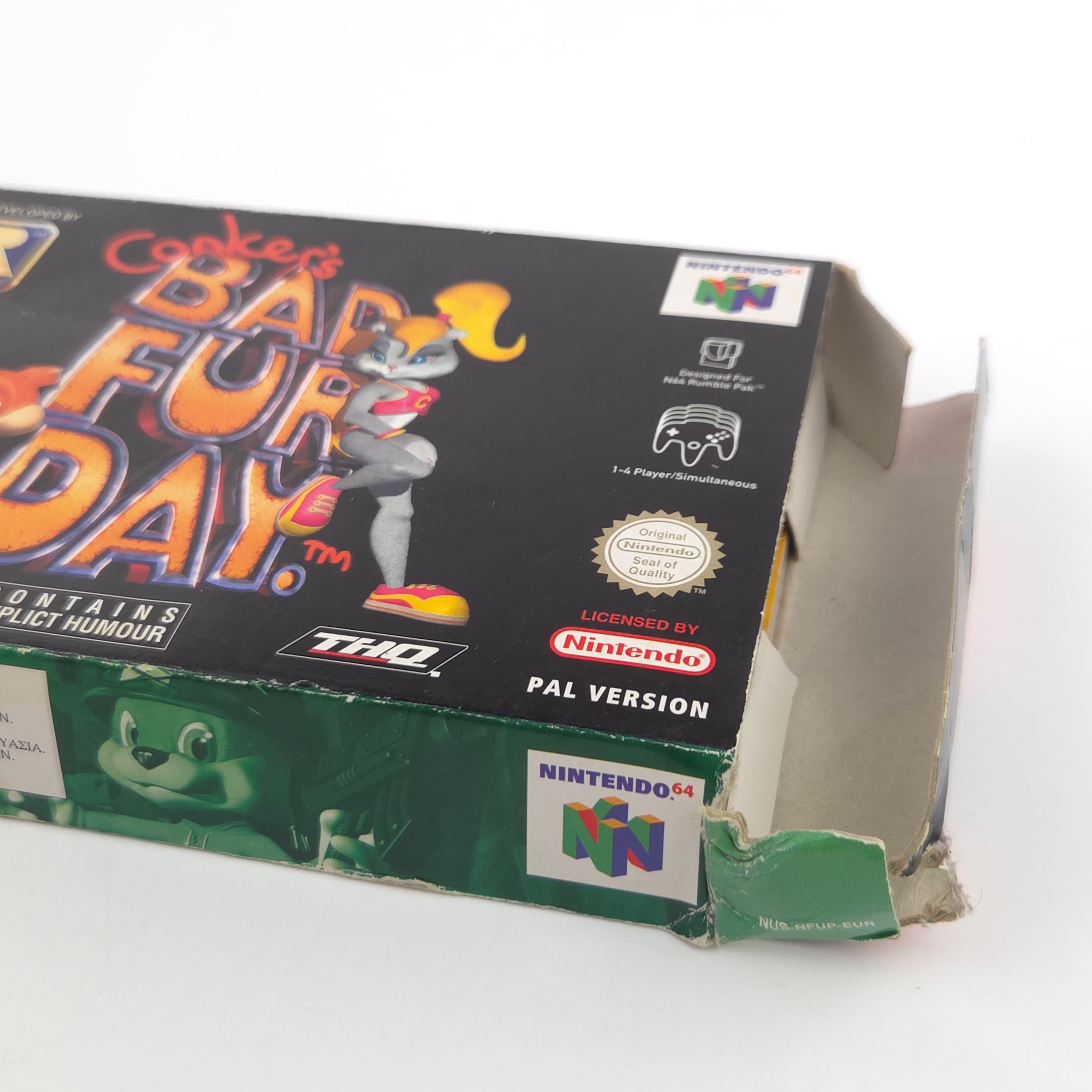 Nintendo 64 Spiel – Conkers Bad Fur Day (N64 OVP)