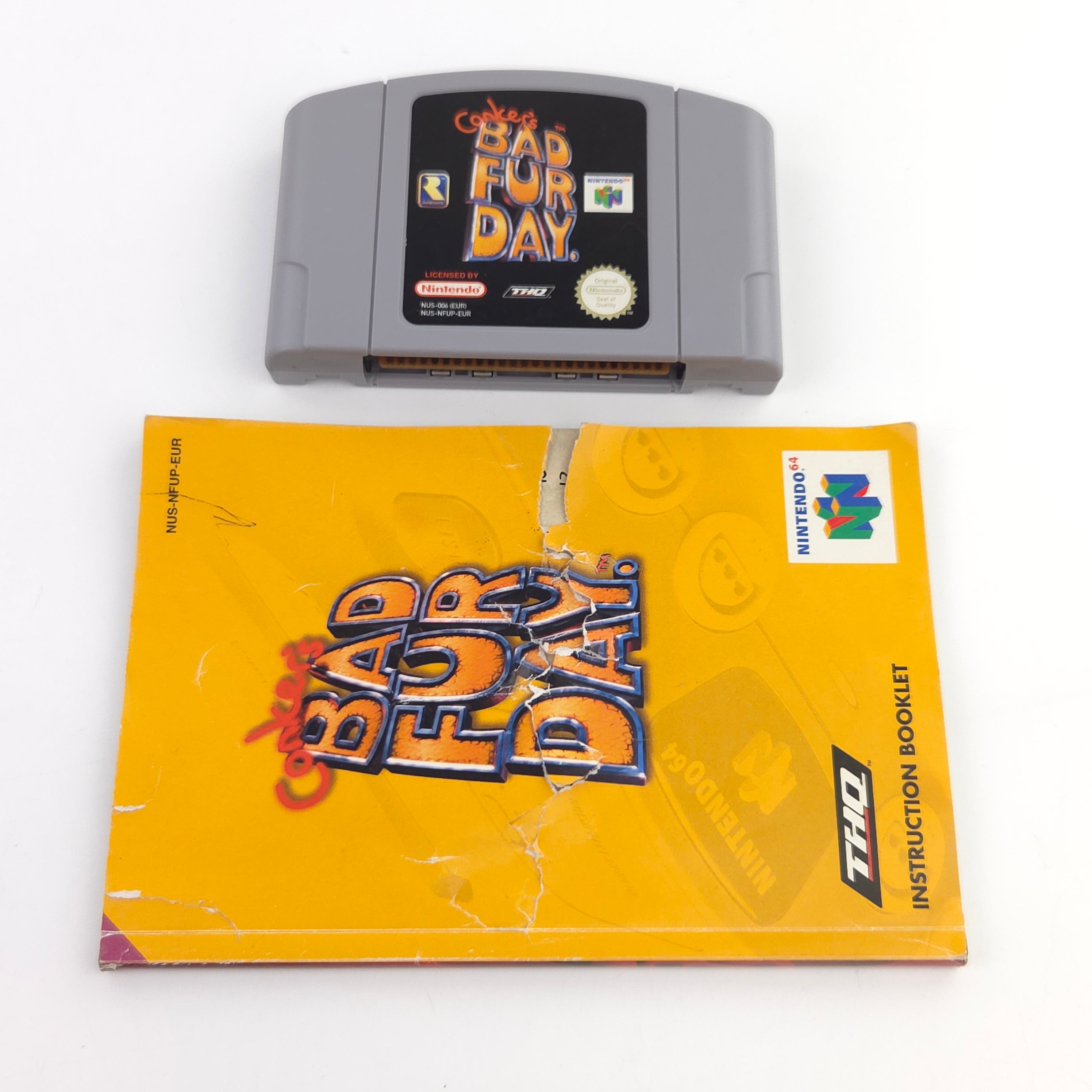 Nintendo 64 Spiel – Conkers Bad Fur Day (N64 OVP)