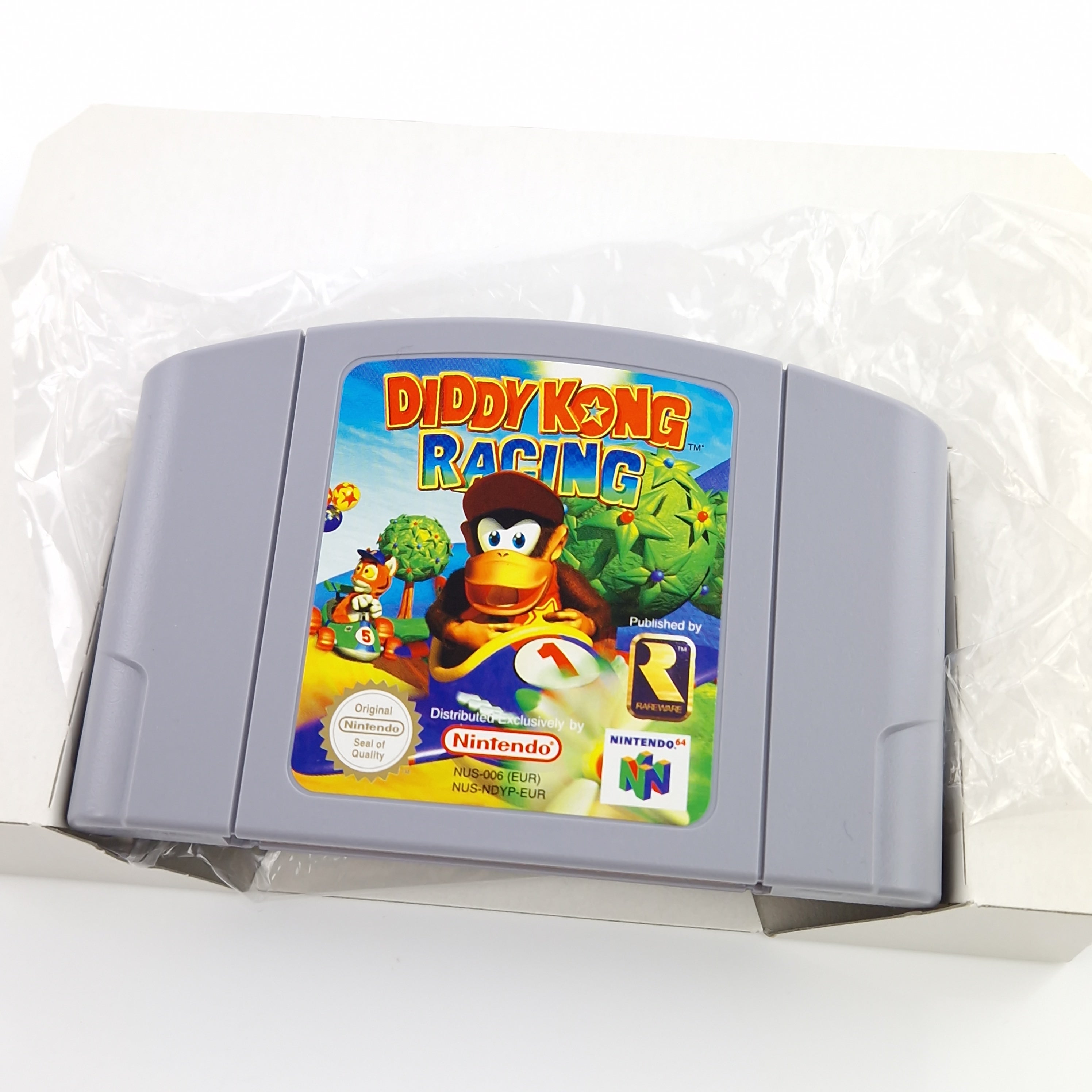 Nintendo 64 Spiel – Diddy Kong Racing N64 OVP PAL CIB