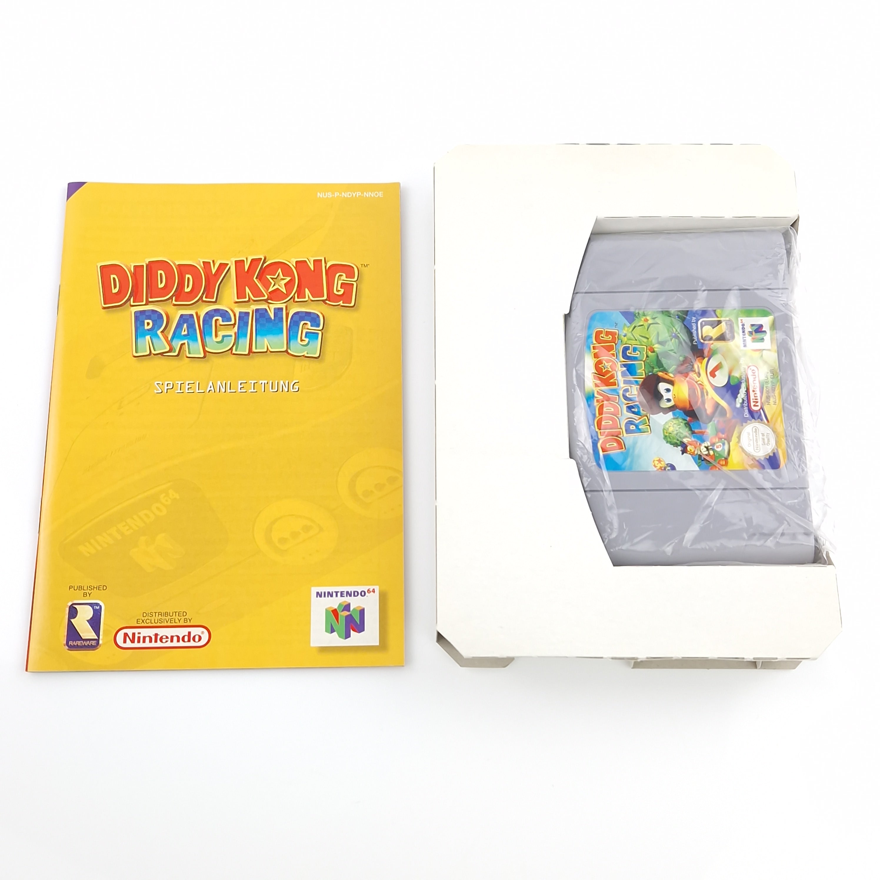 Nintendo 64 Spiel – Diddy Kong Racing N64 OVP PAL CIB