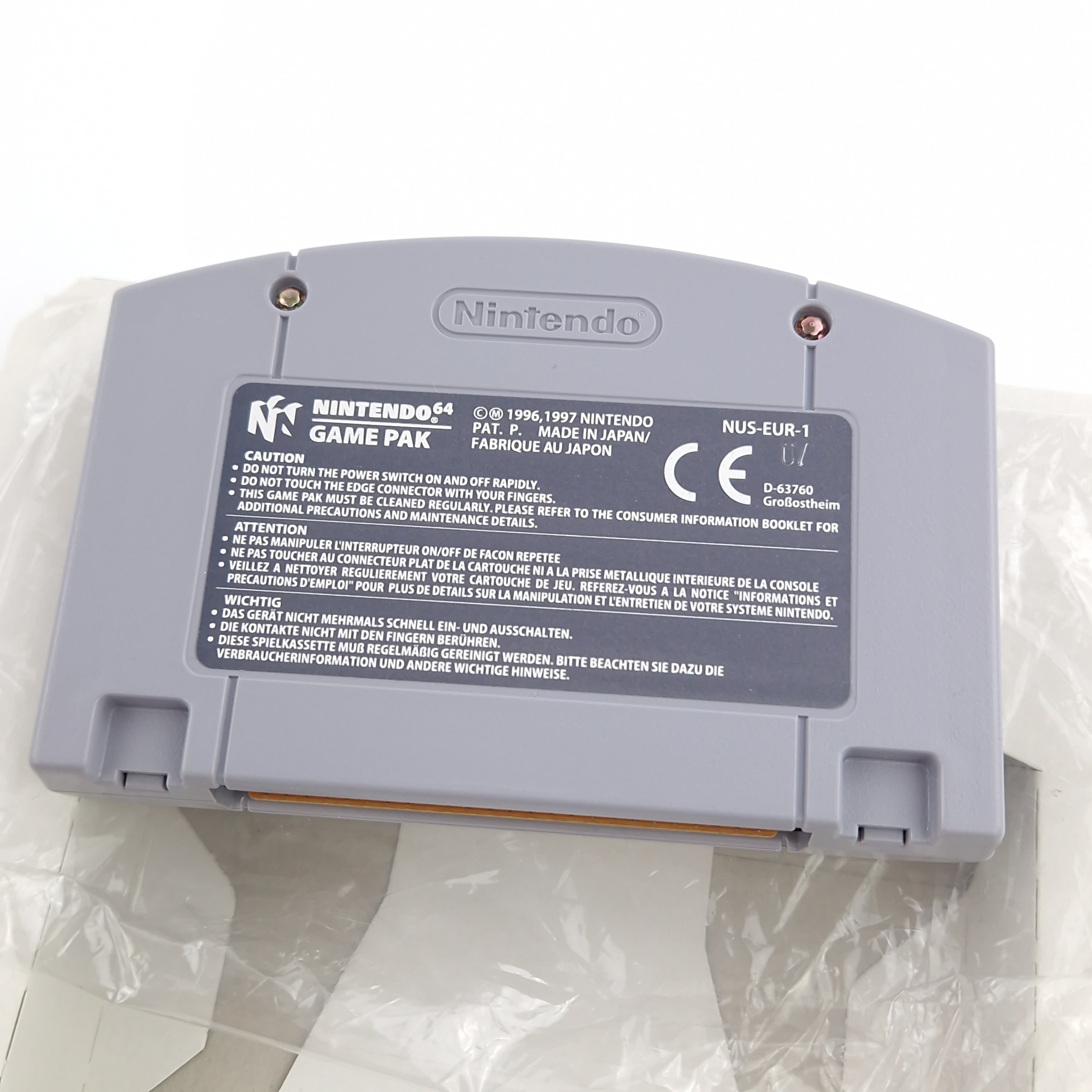 Nintendo 64 Spiel – Diddy Kong Racing N64 OVP PAL CIB