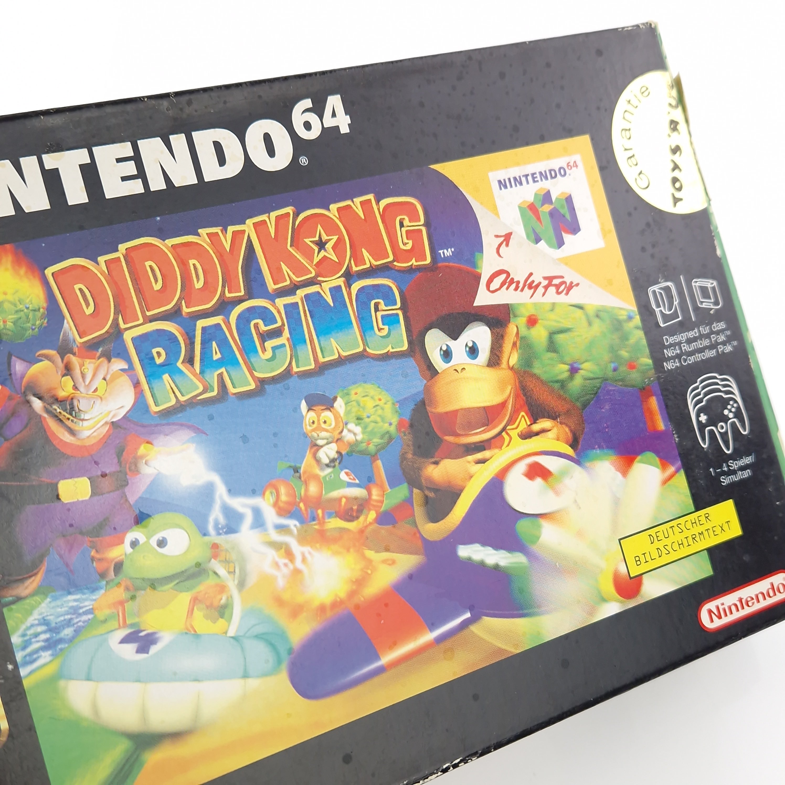 Nintendo 64 Spiel – Diddy Kong Racing N64 OVP PAL CIB