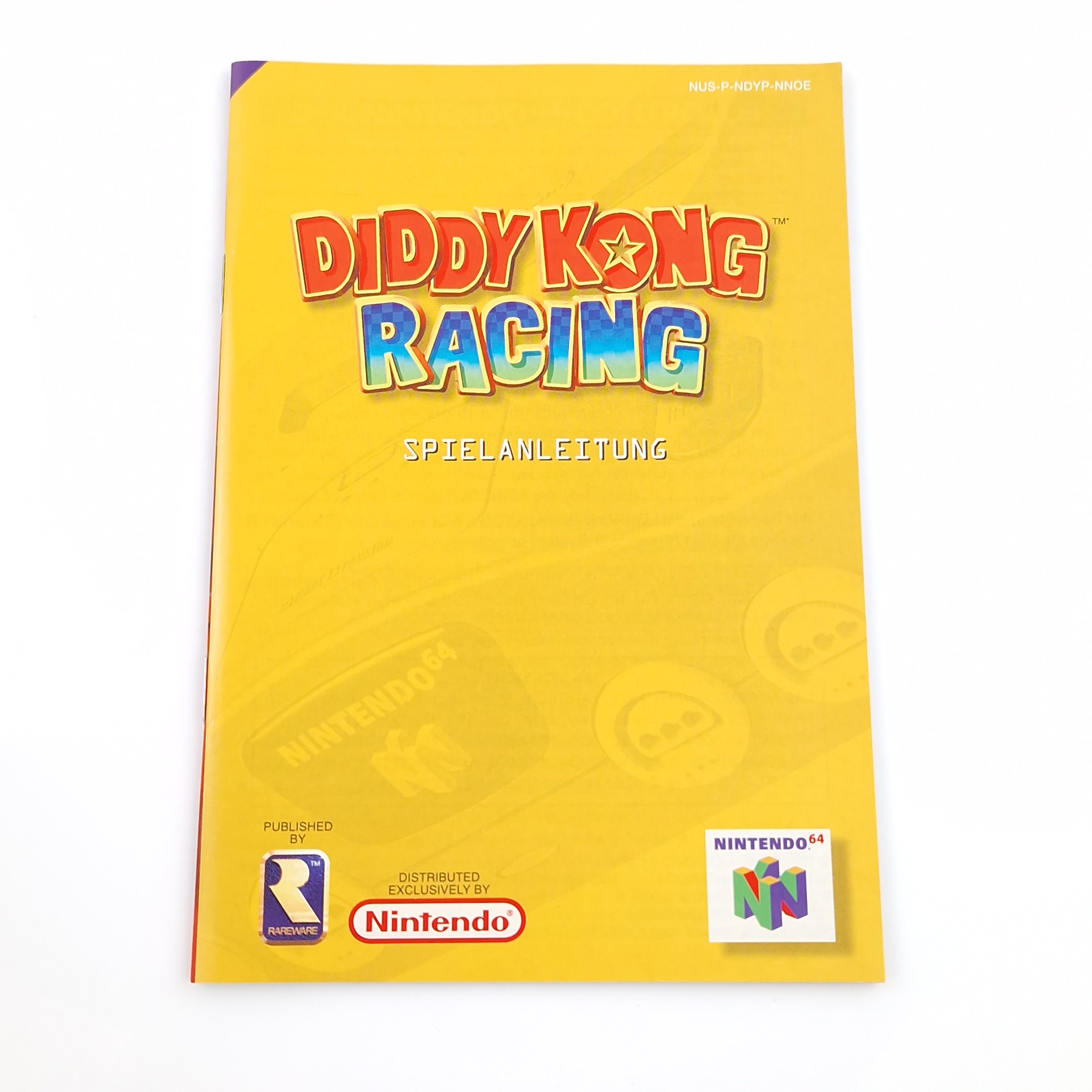 Nintendo 64 Spiel – Diddy Kong Racing N64 OVP PAL CIB