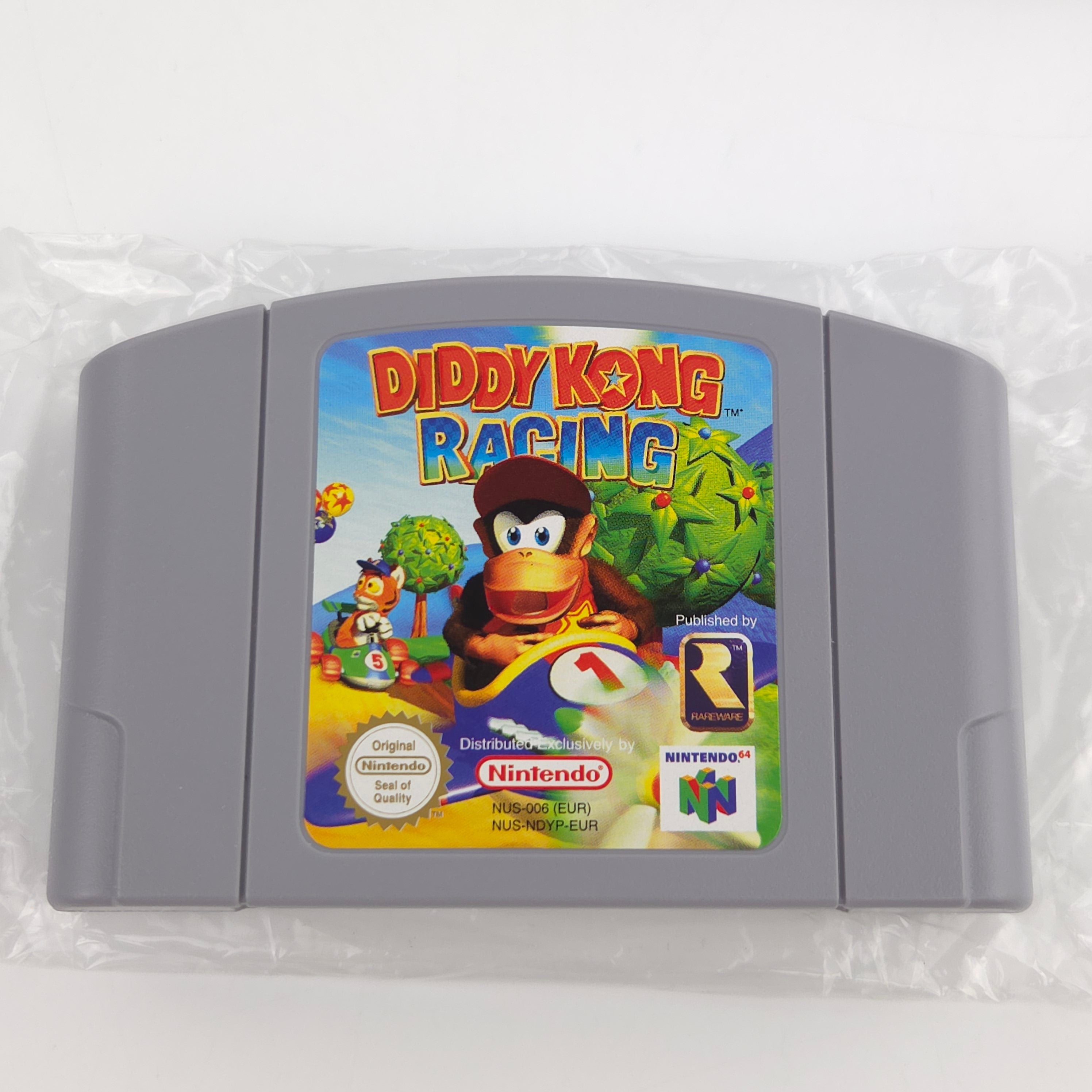 Nintendo 64 Spiel Diddy Kong Racing N64 OVP CIB PAL EUR