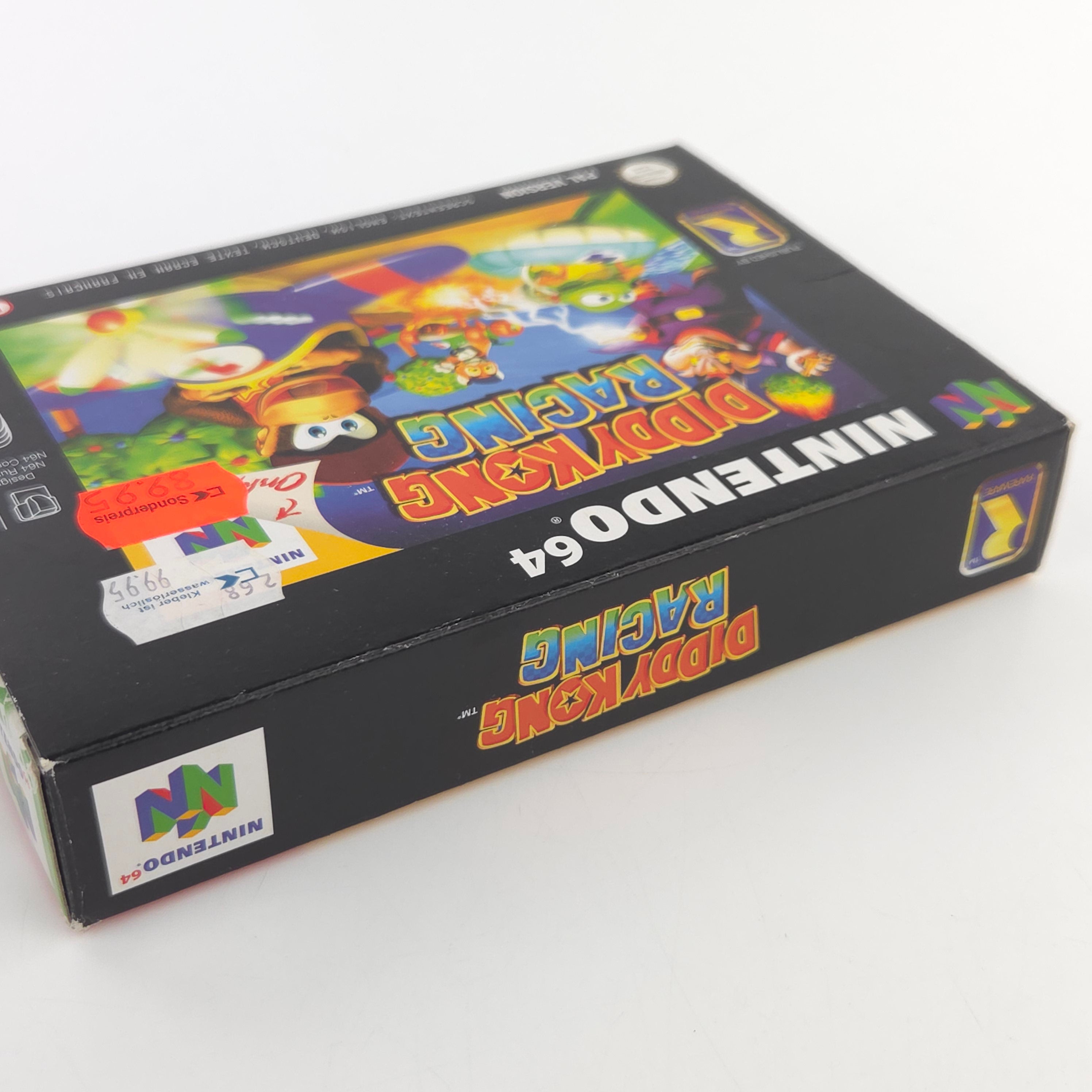 Nintendo 64 Spiel Diddy Kong Racing N64 OVP CIB PAL EUR