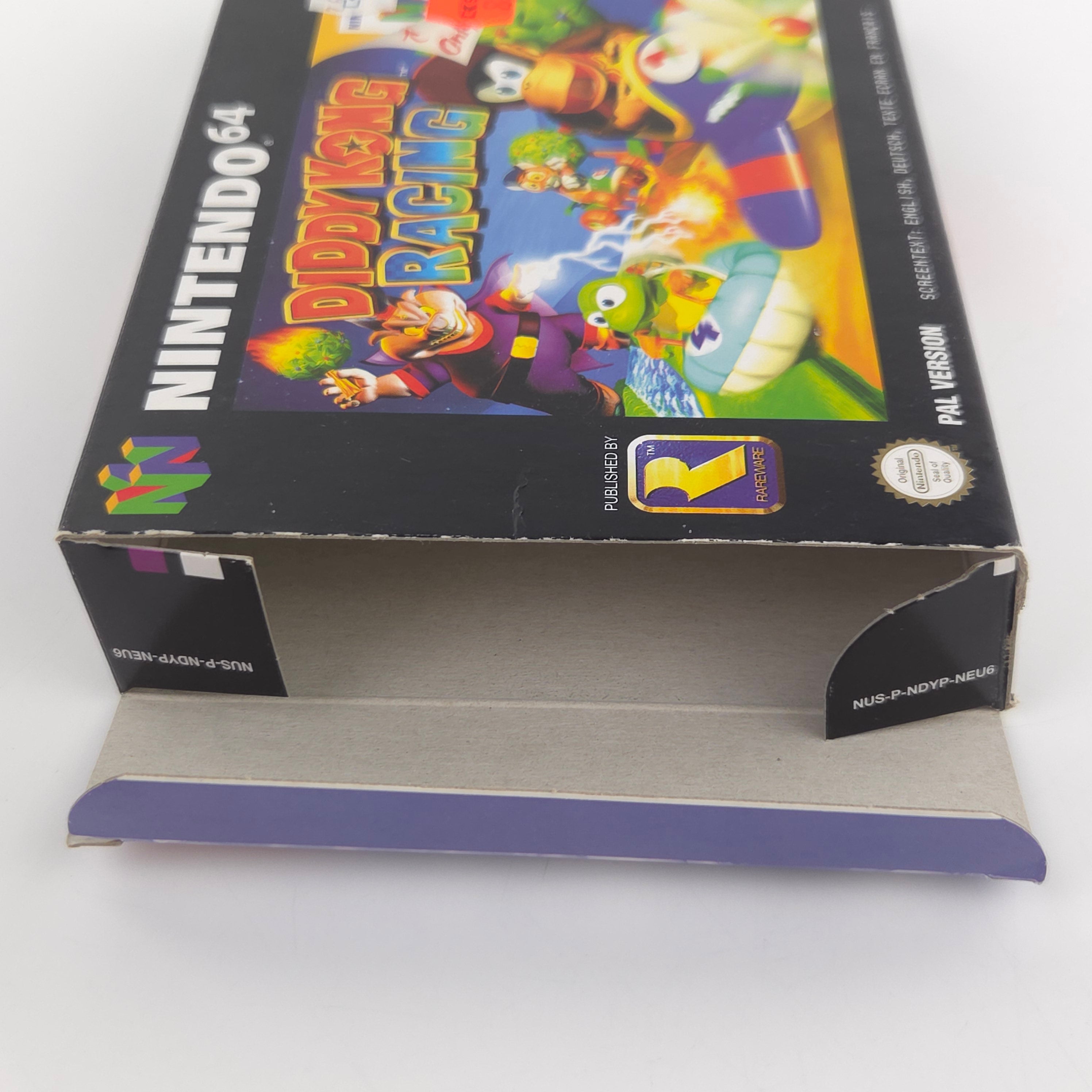 Nintendo 64 Spiel Diddy Kong Racing N64 OVP CIB PAL EUR