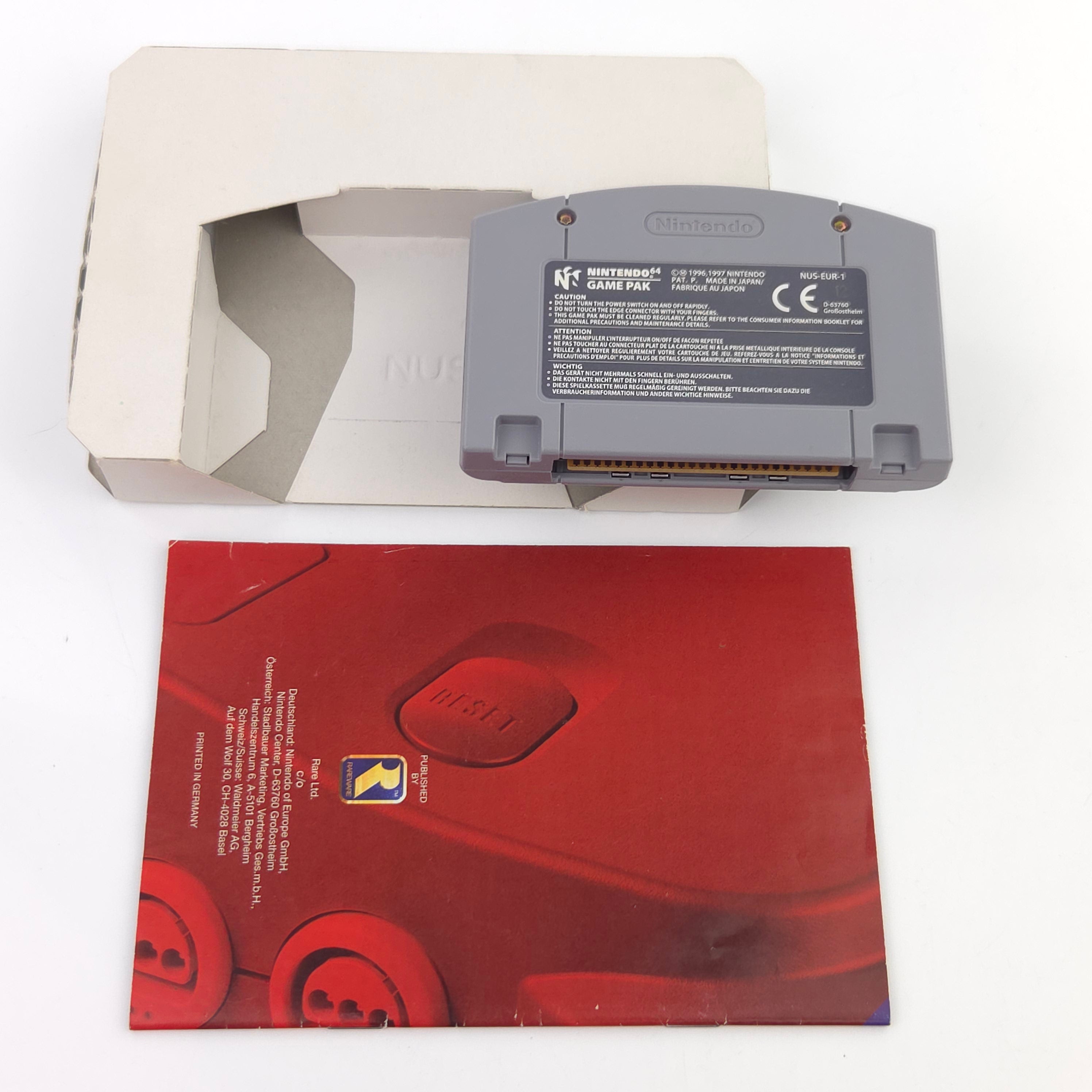 Nintendo 64 Spiel – Diddy Kong Racing (OVP PAL)