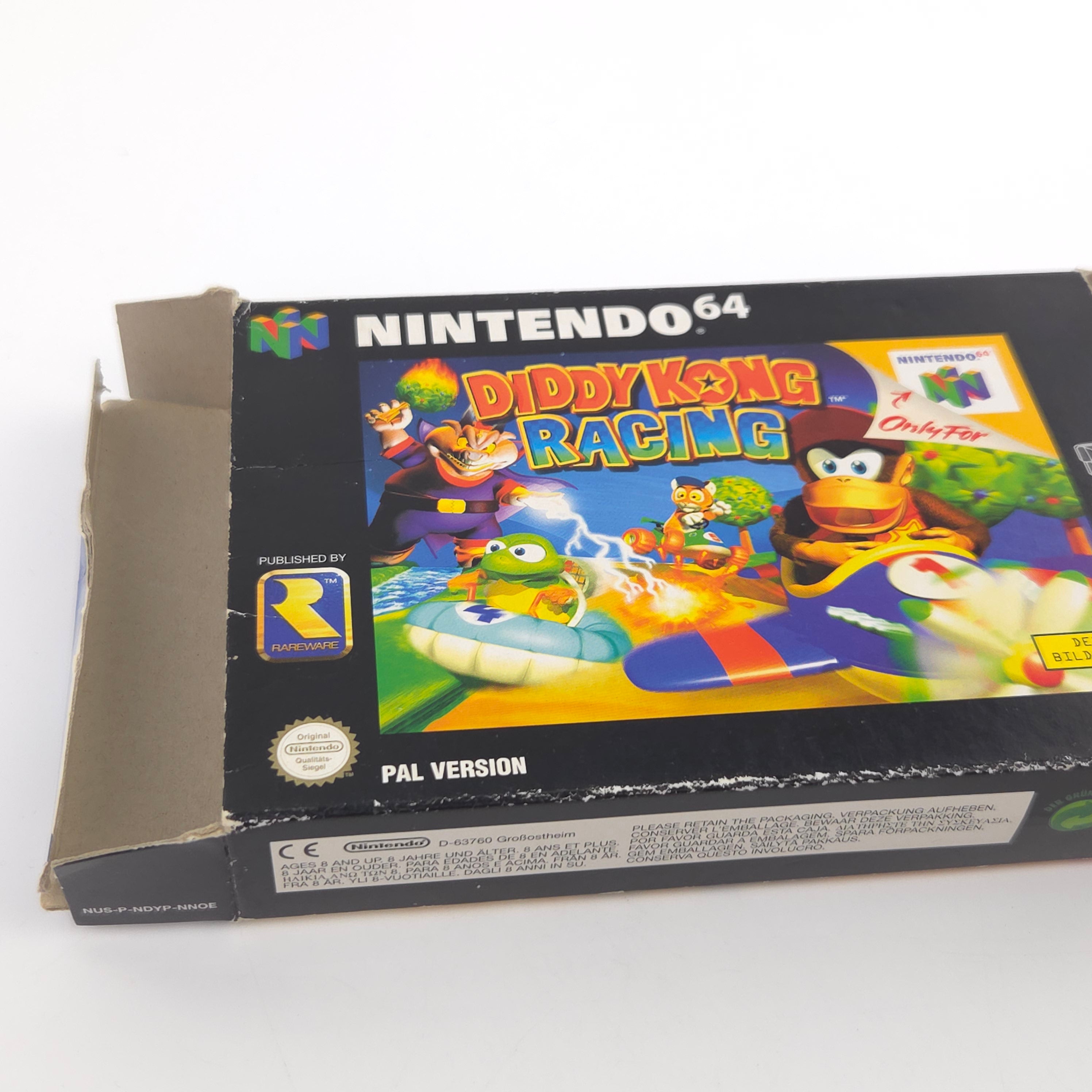 Nintendo 64 Spiel – Diddy Kong Racing (OVP PAL)