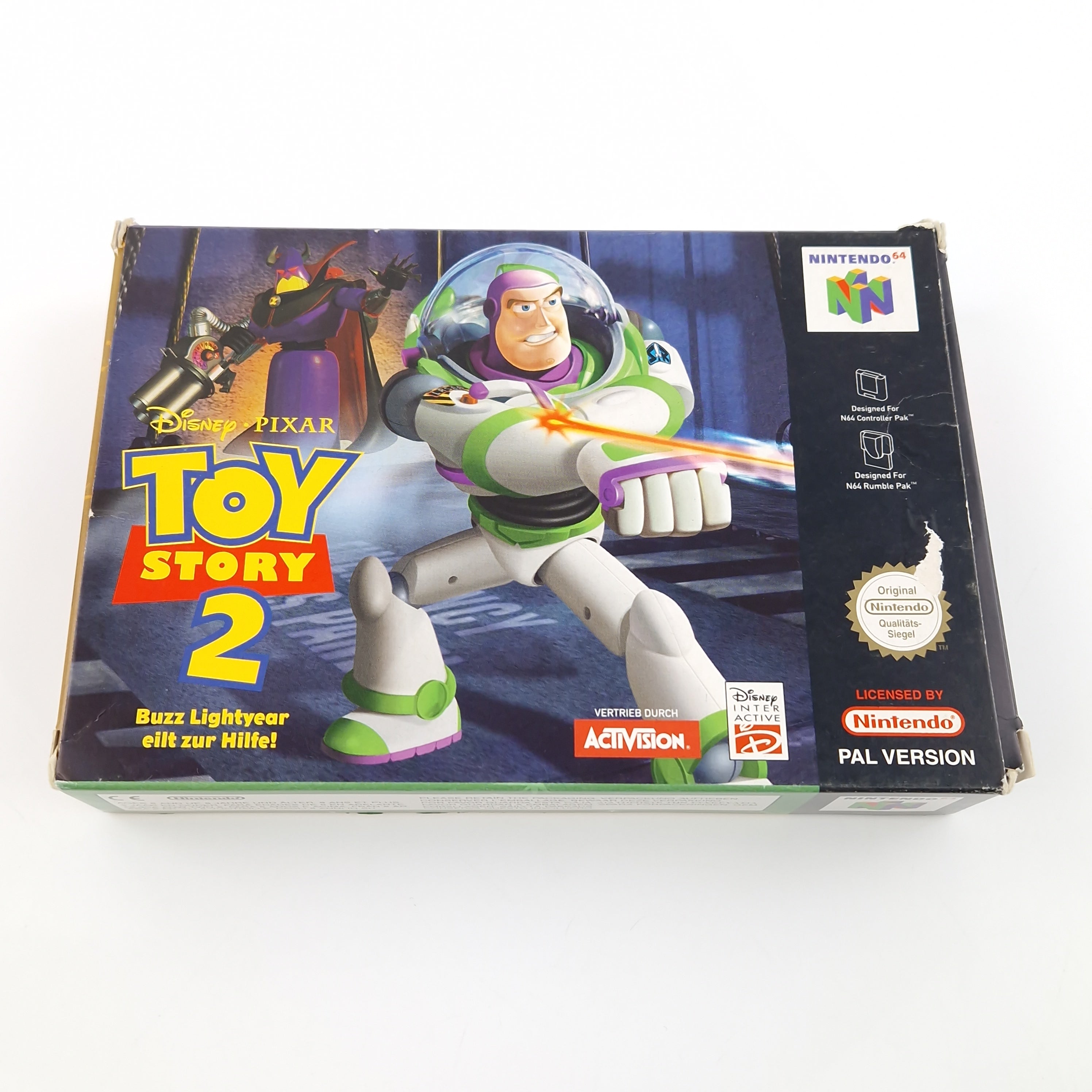 Nintendo 64 Spiel – Toy Story 2 Buzz Lightyear OVP PAL