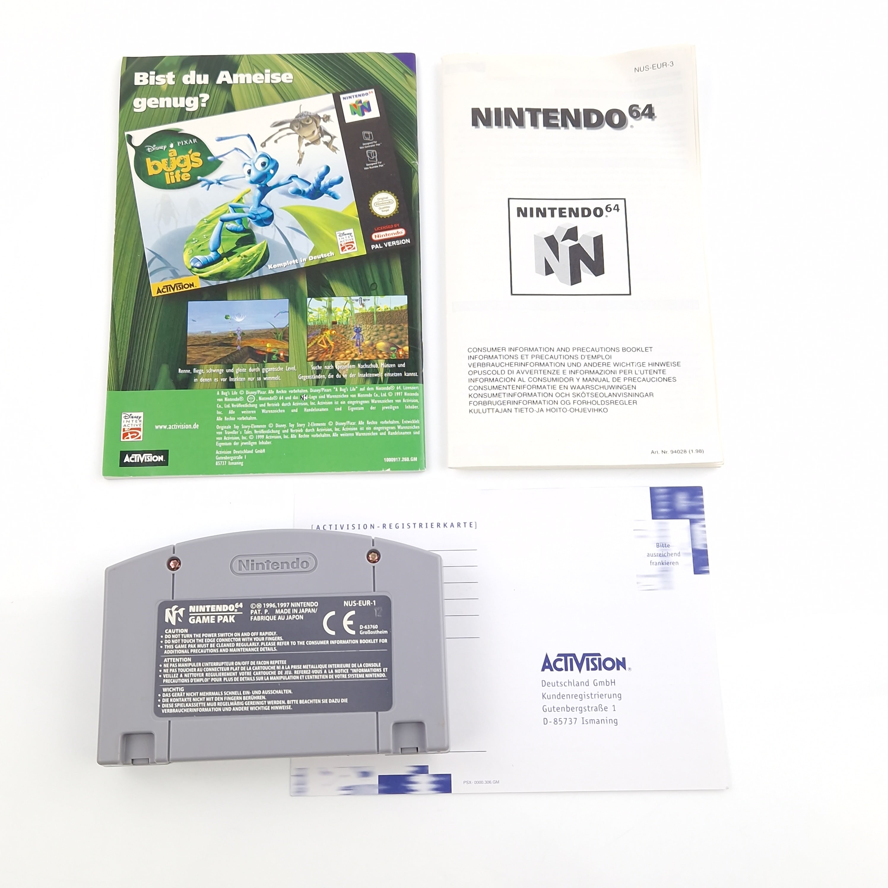 Nintendo 64 Spiel – Toy Story 2 Buzz Lightyear OVP PAL