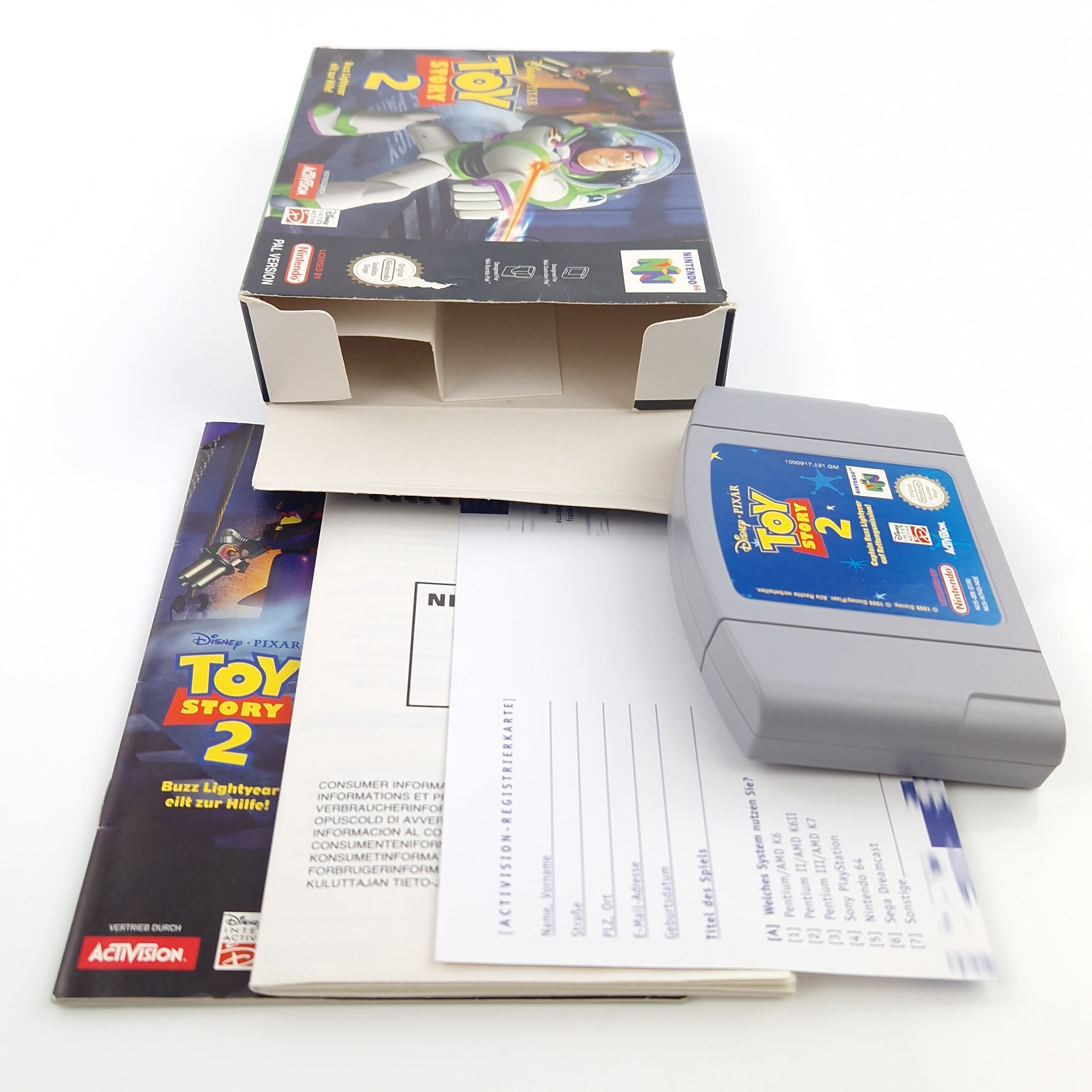 Nintendo 64 Spiel – Toy Story 2 Buzz Lightyear OVP PAL