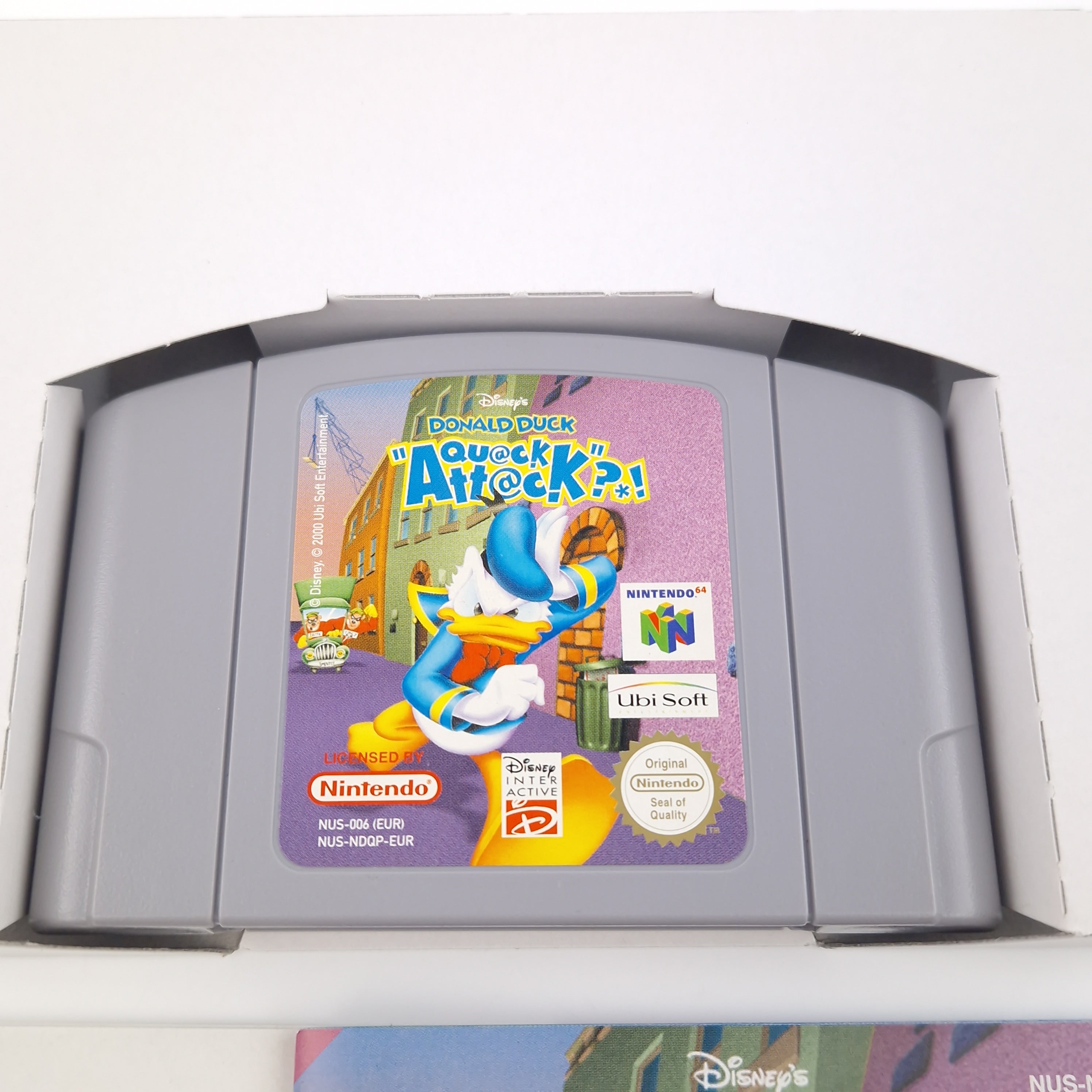 Nintendo 64 Spiel – Disneys Donald Duck Quack Attack OVP