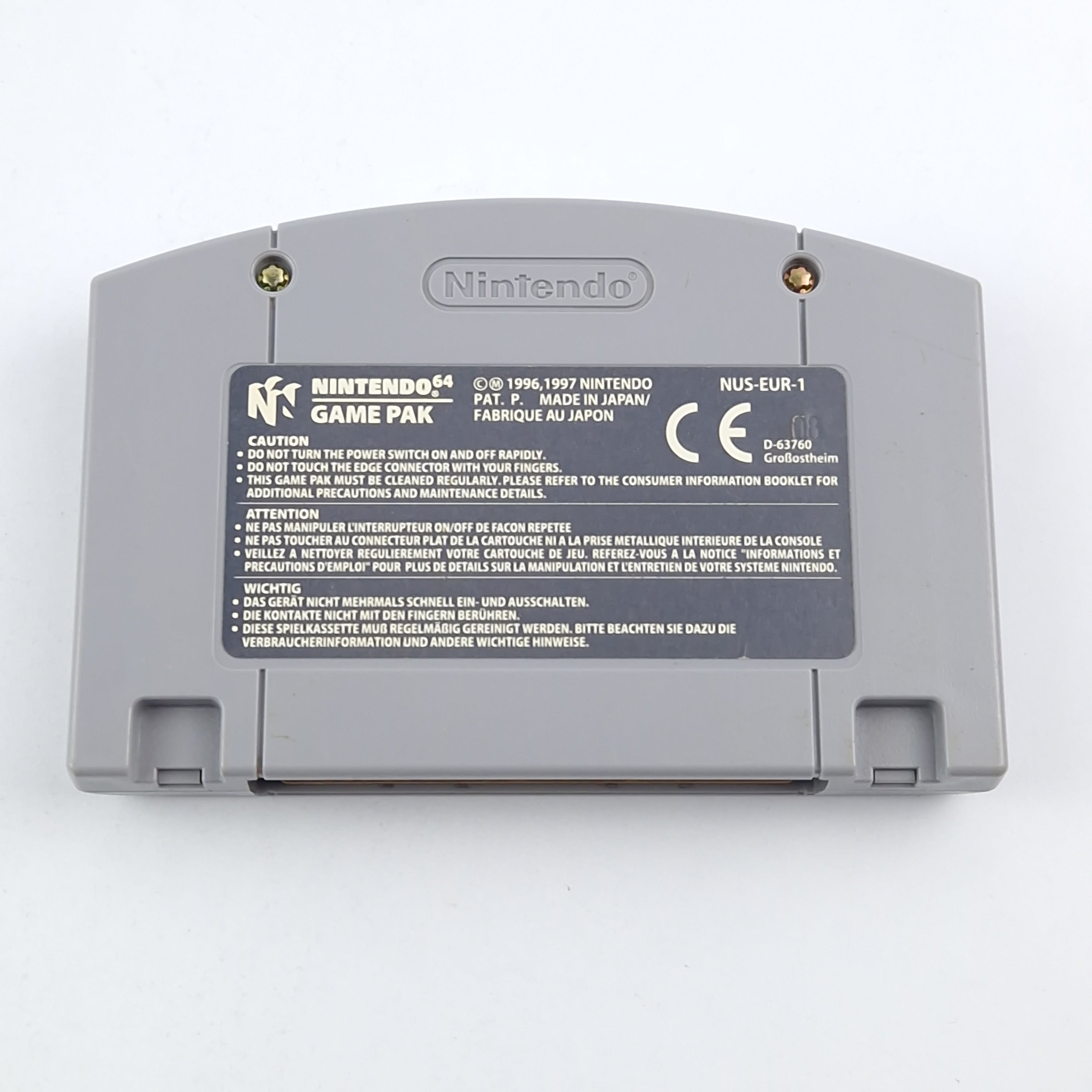 Nintendo 64 Spiel – Donkey Kong 64 Modul N64 PAL