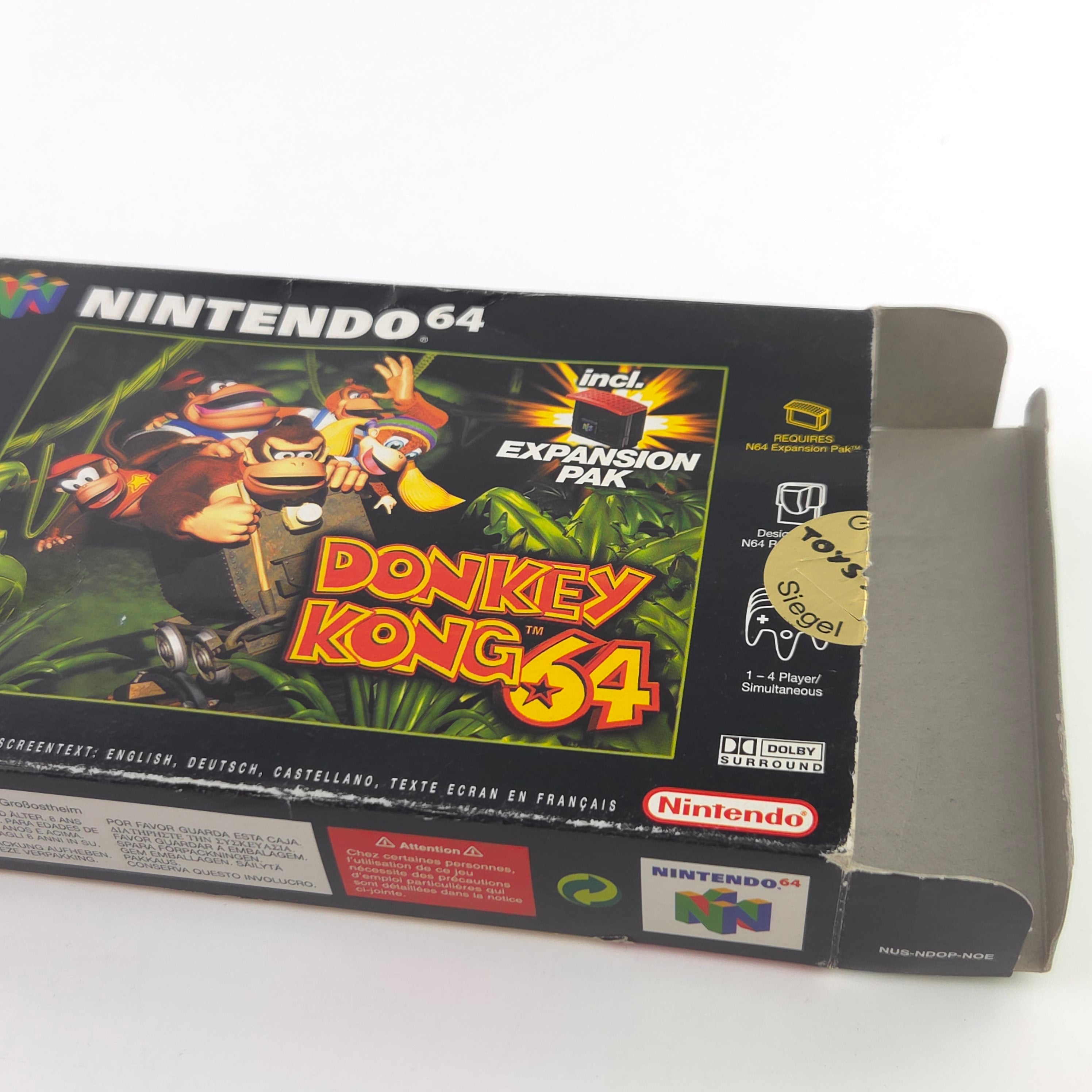 Nintendo 64 Spiel – Donkey Kong 64 (OVP PAL Jumper Pak)