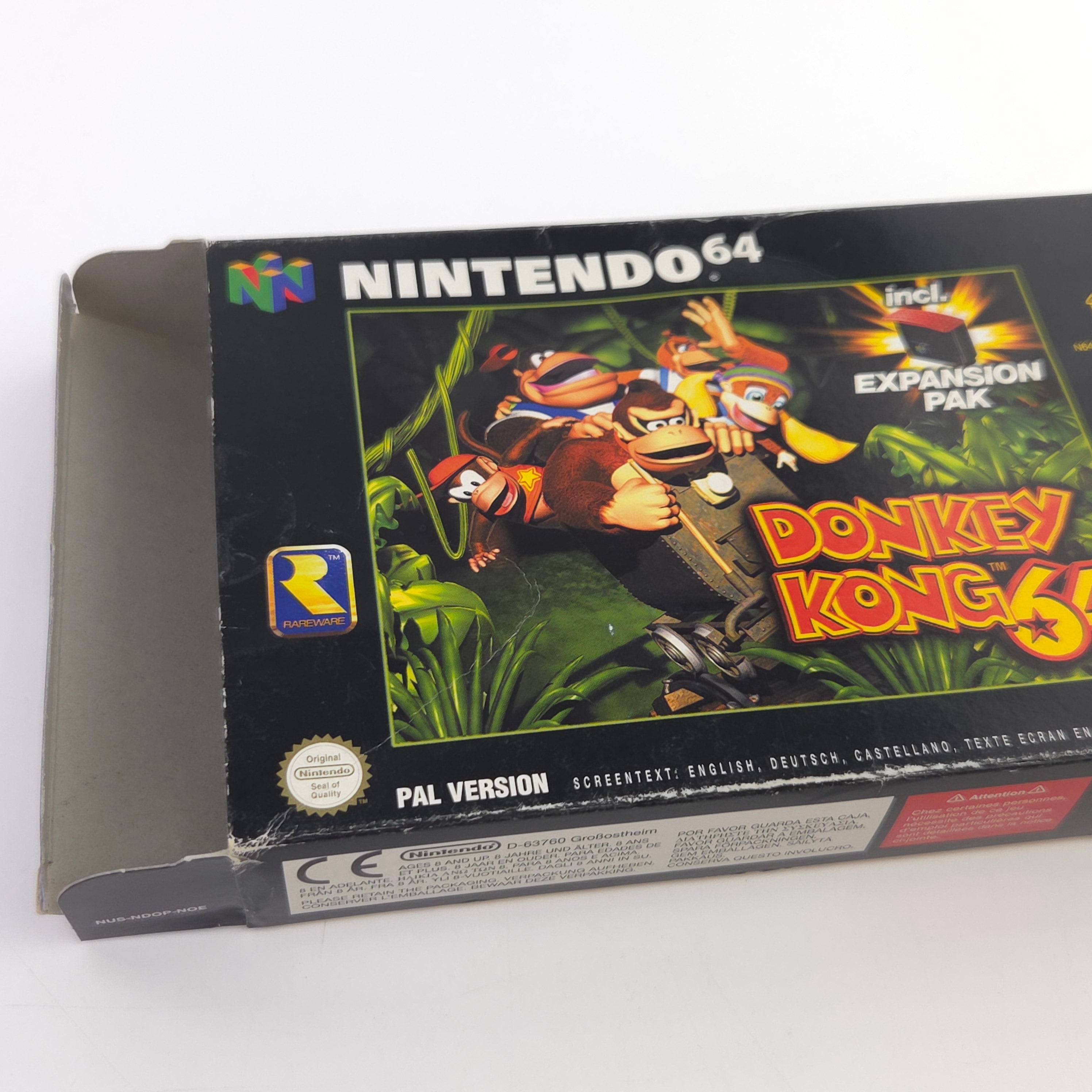 Nintendo 64 Spiel – Donkey Kong 64 (OVP PAL Jumper Pak)