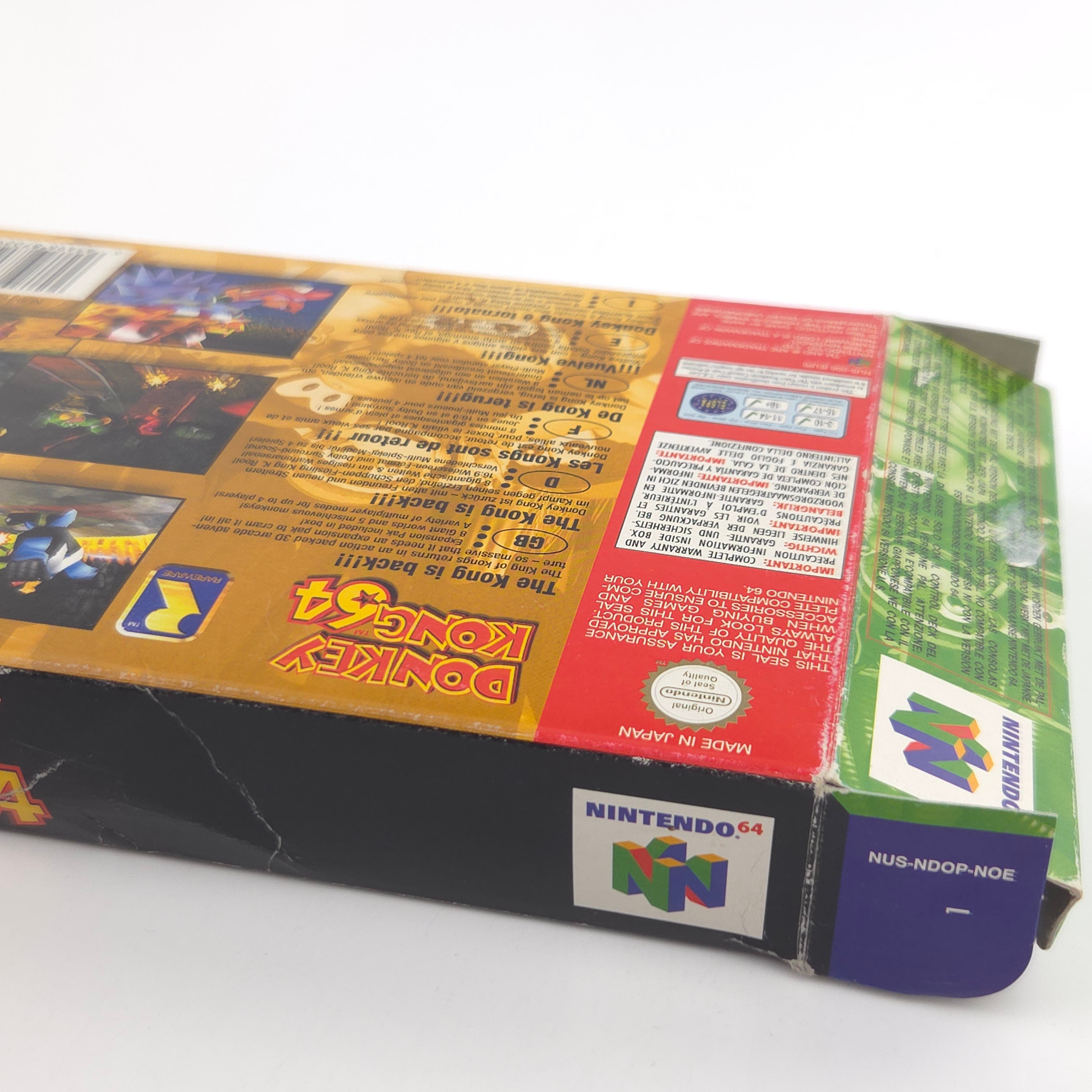 Nintendo 64 Spiel – Donkey Kong 64 (OVP PAL Jumper Pak)