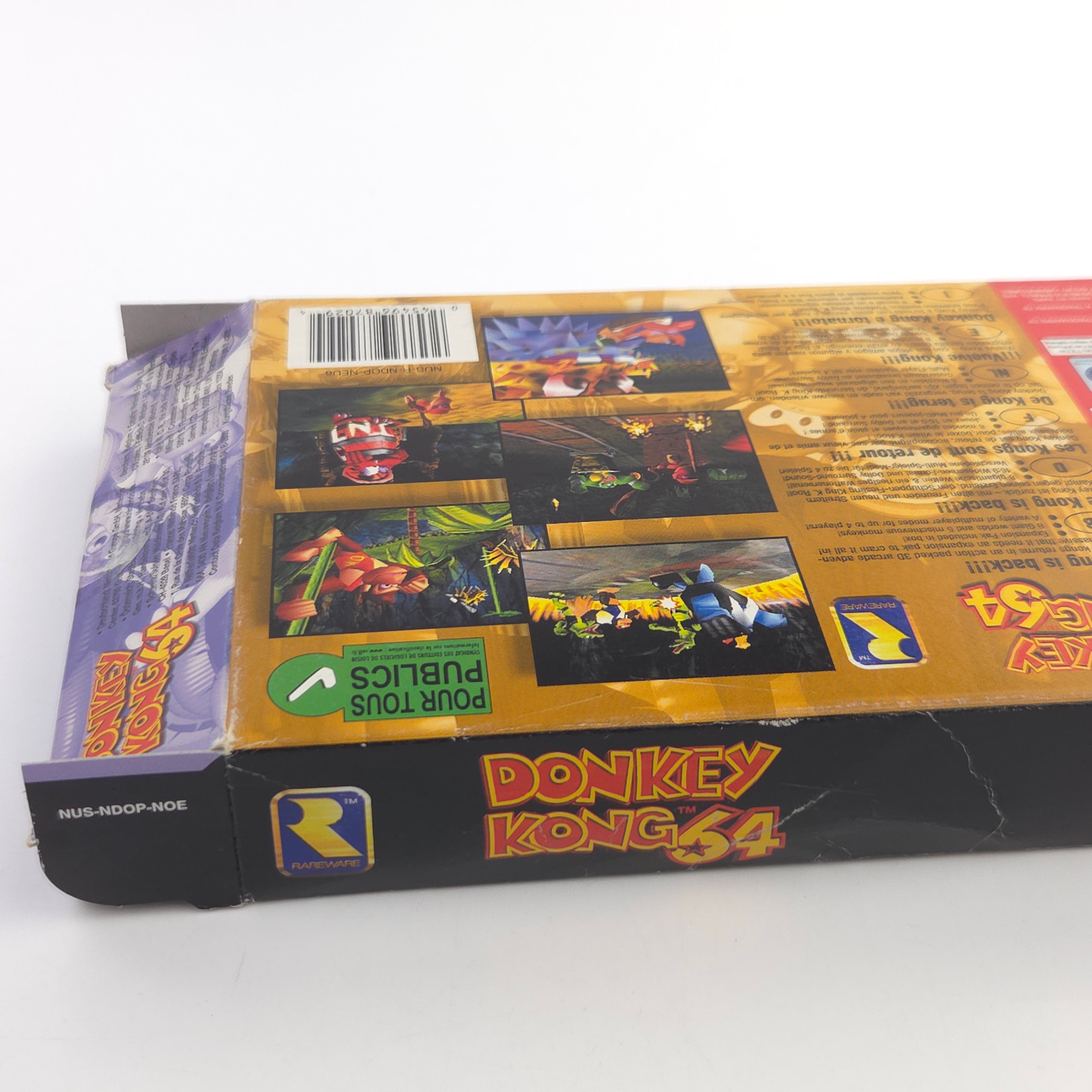 Nintendo 64 Spiel – Donkey Kong 64 (OVP PAL Jumper Pak)