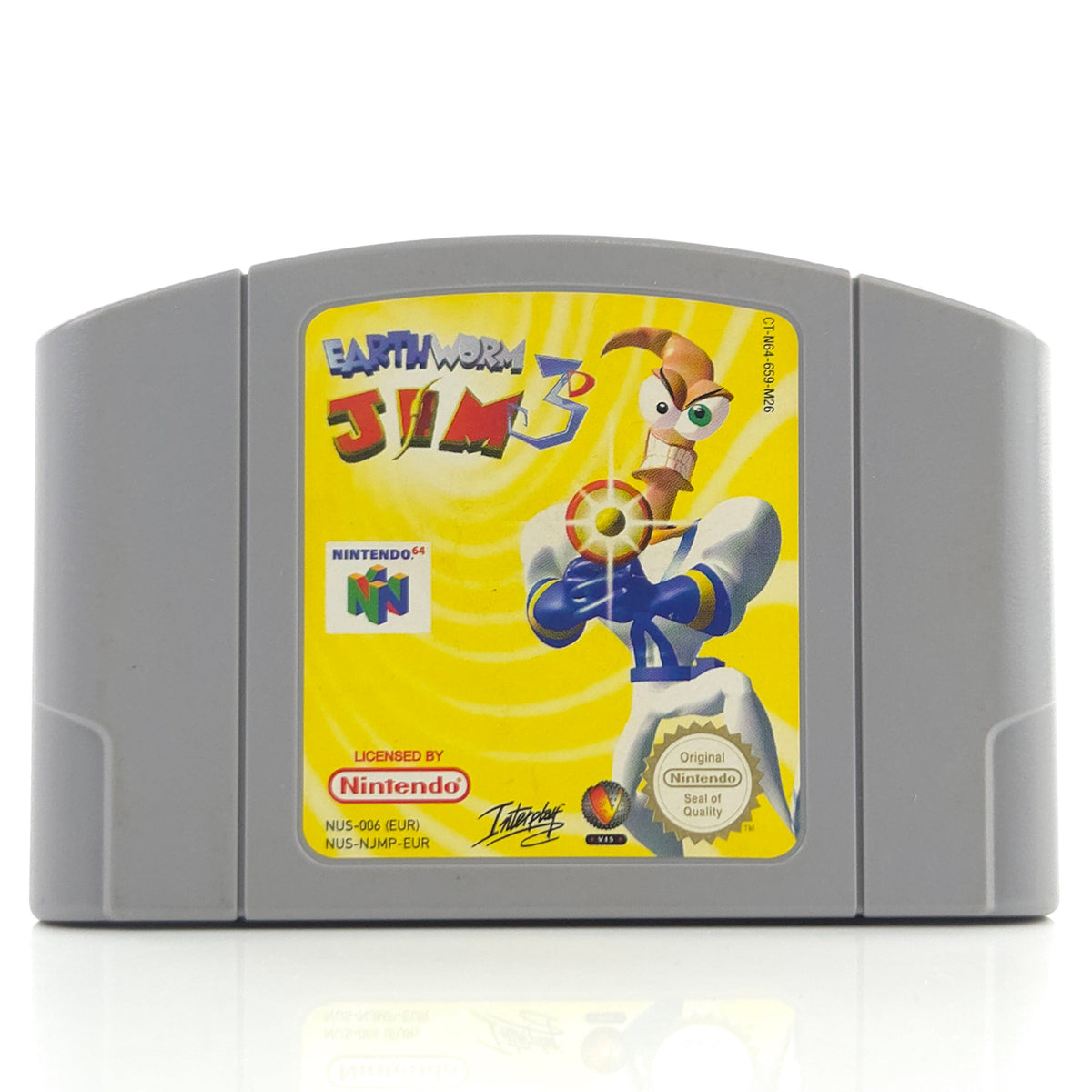 Nintendo 64 Spiel: Earth Worm Jim 3-D - N64 Modul (PAL EUR)