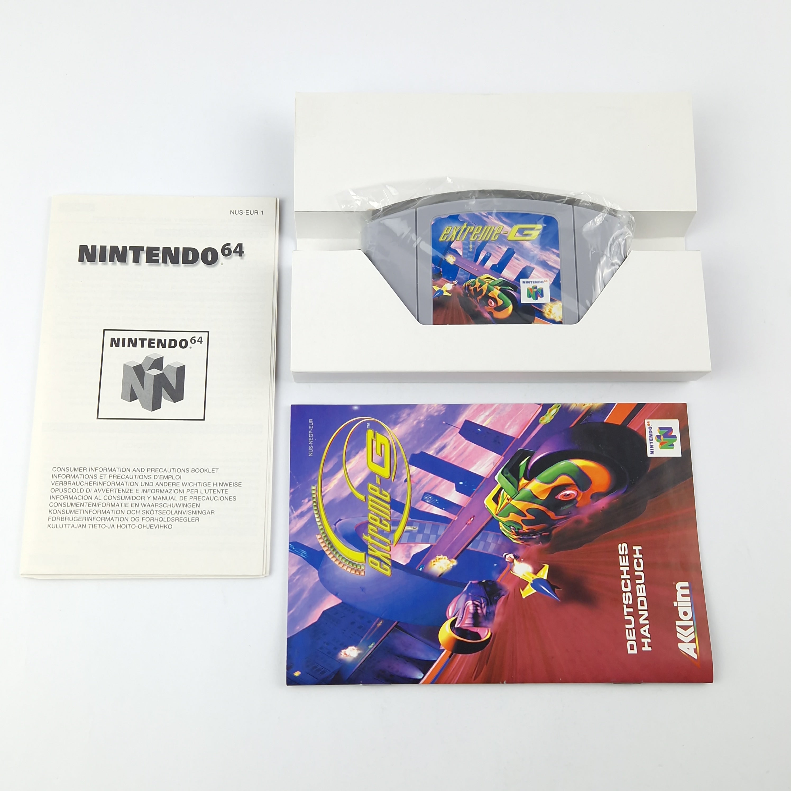 Nintendo 64 Spiel – Extreme-G (N64 CIB PAL OVP)
