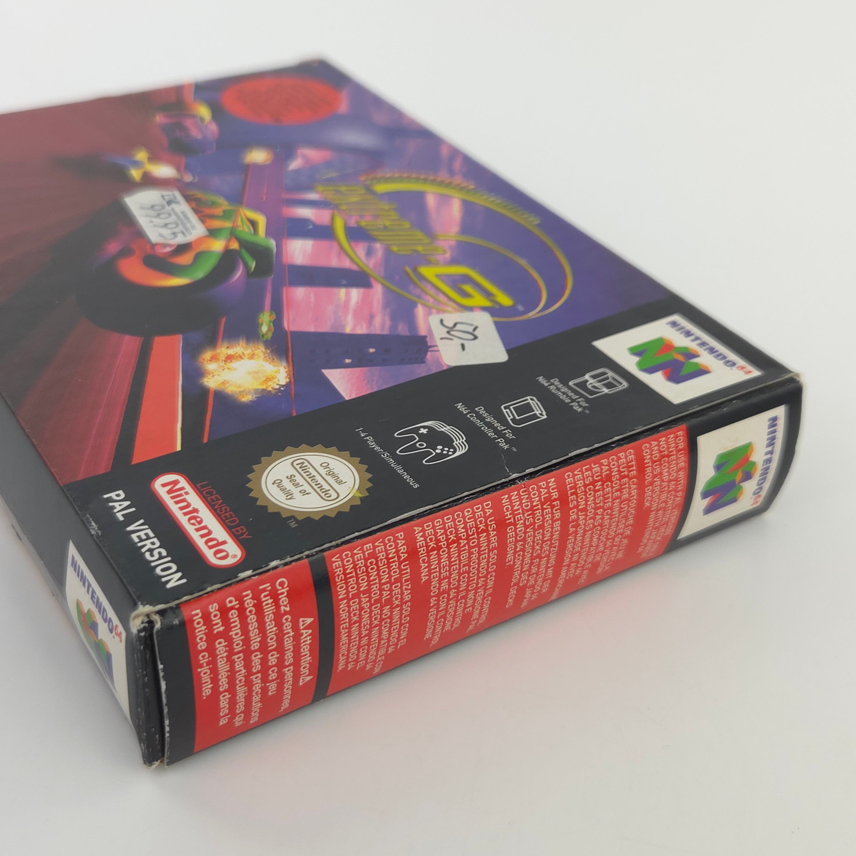N64 Spiel Extreme G Modul Anleitung OVP PAL EUR ACCLAIM