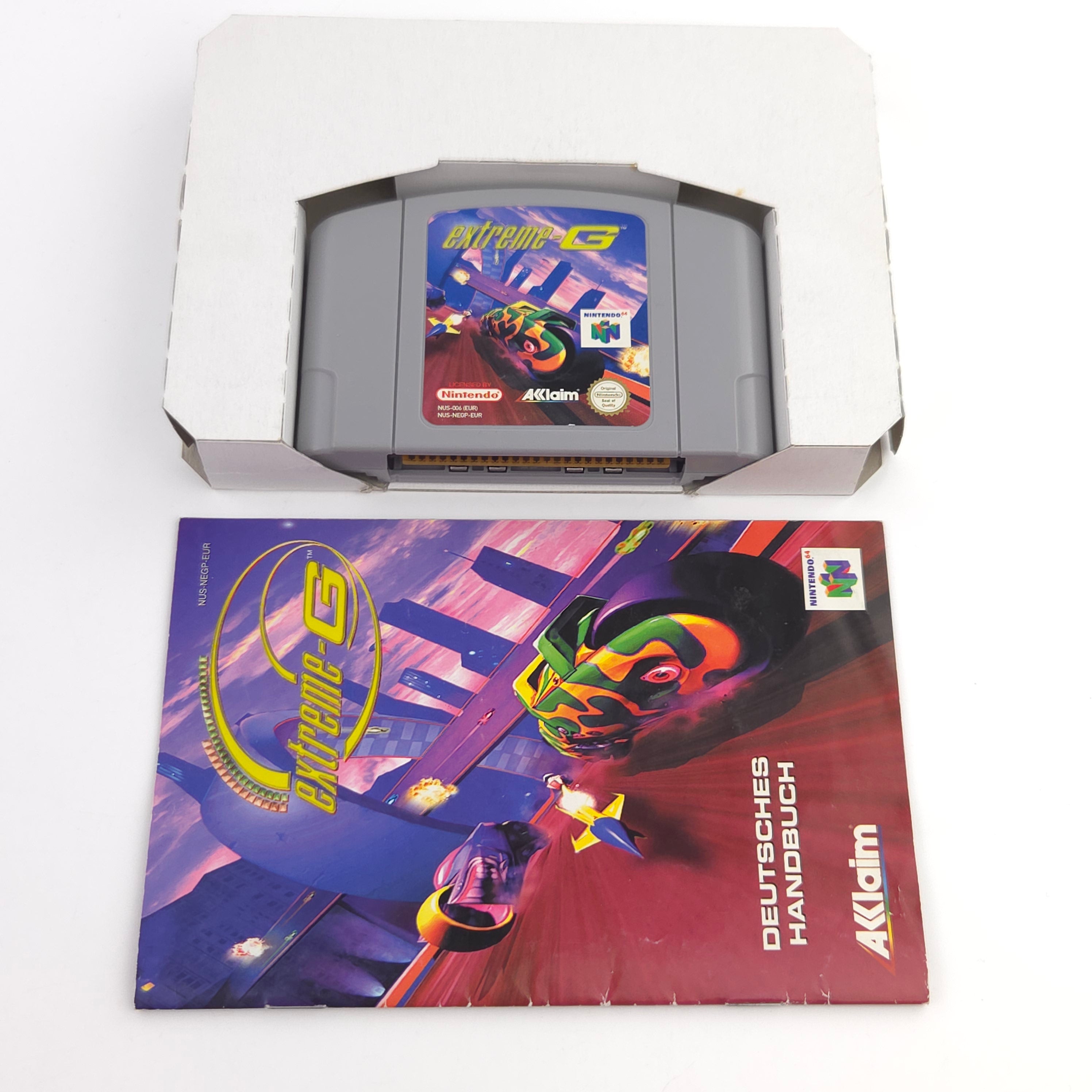 Nintendo 64 Spiel – Extreme-G (N64 OVP PAL)