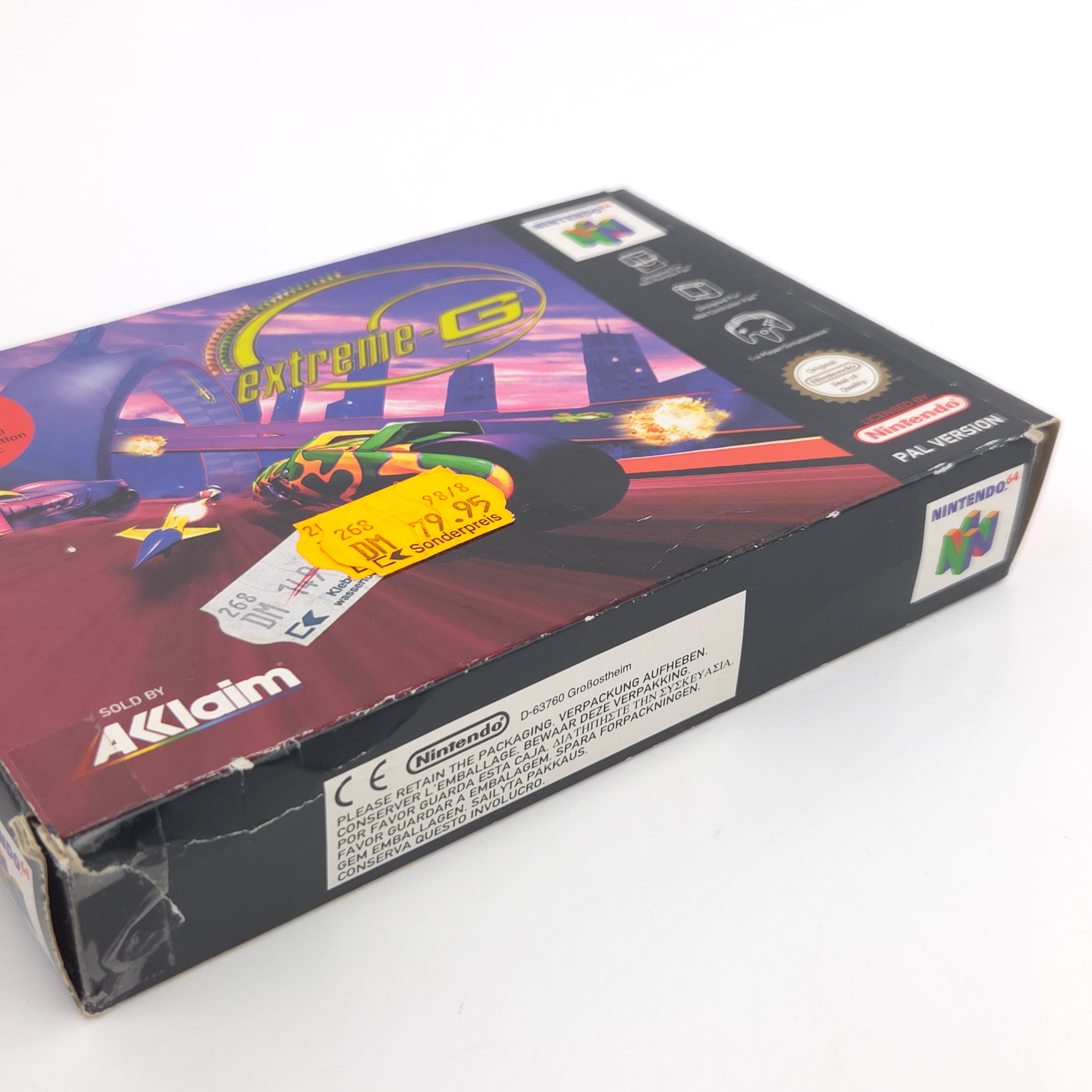 Nintendo 64 Spiel – Extreme-G (N64 OVP PAL)