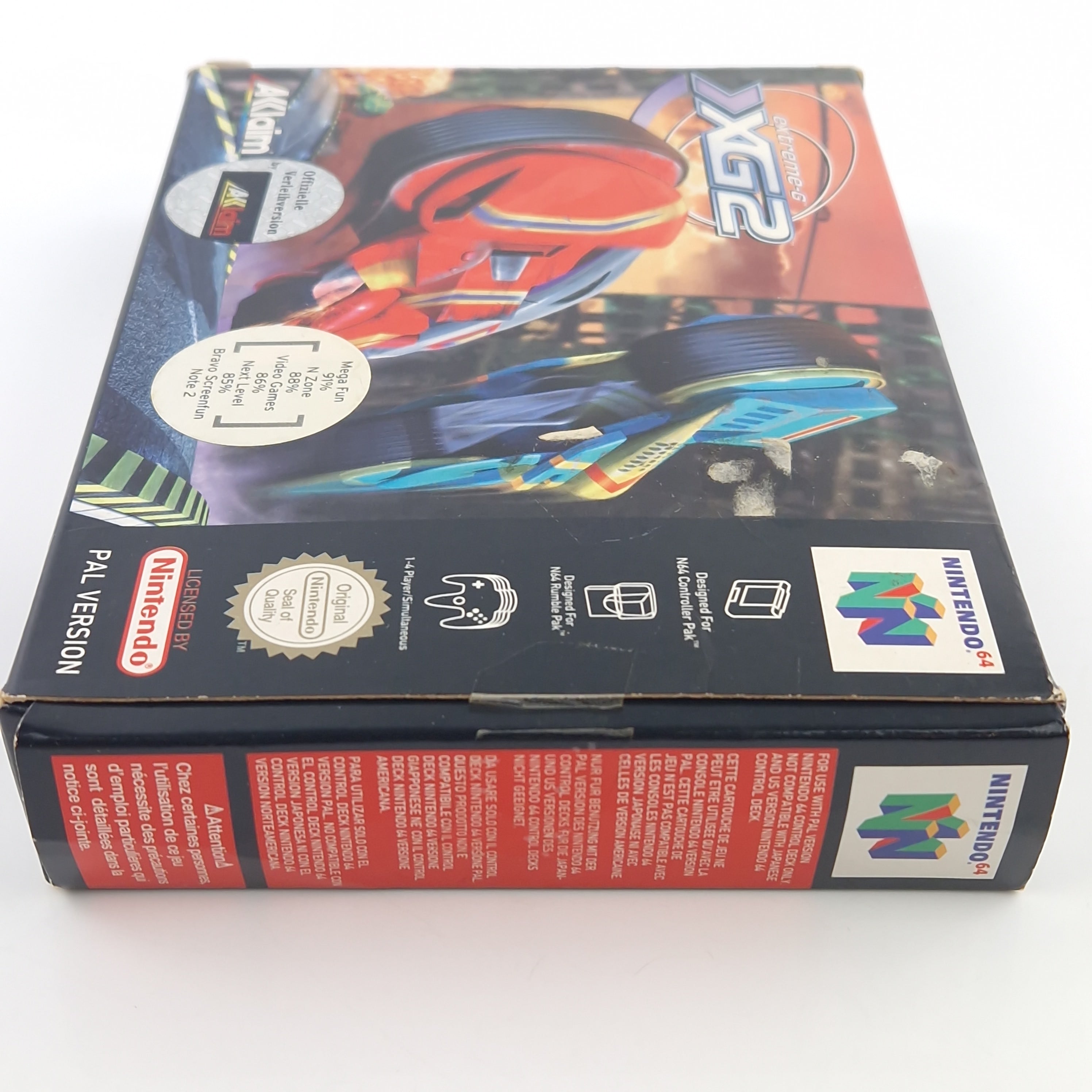 Nintendo 64 Spiel – Extreme-G XG 2 OVP Anleitung CIB N64 PAL