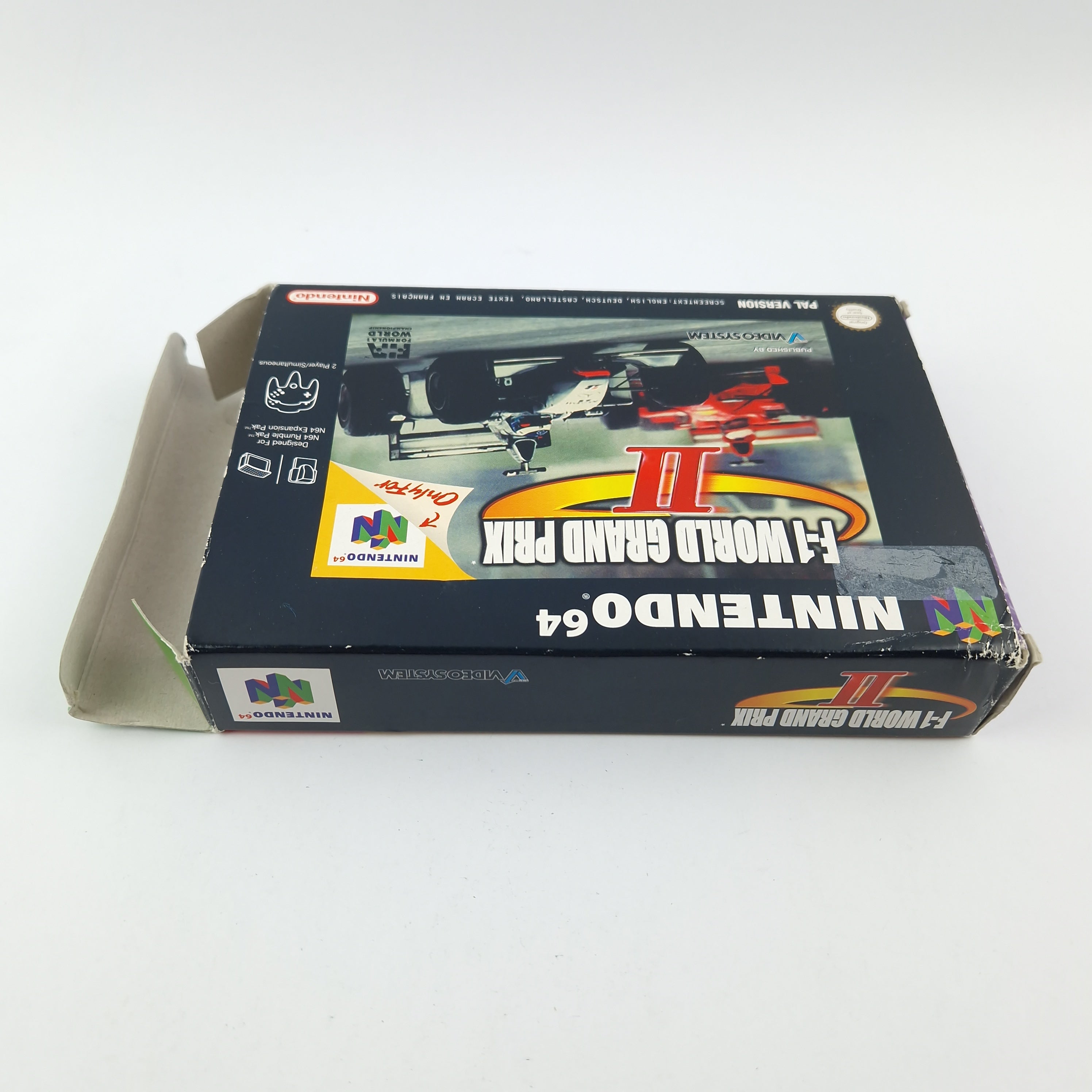 Nintendo 64 Spiel – F-1 World Grand Prix II (OVP PAL)
