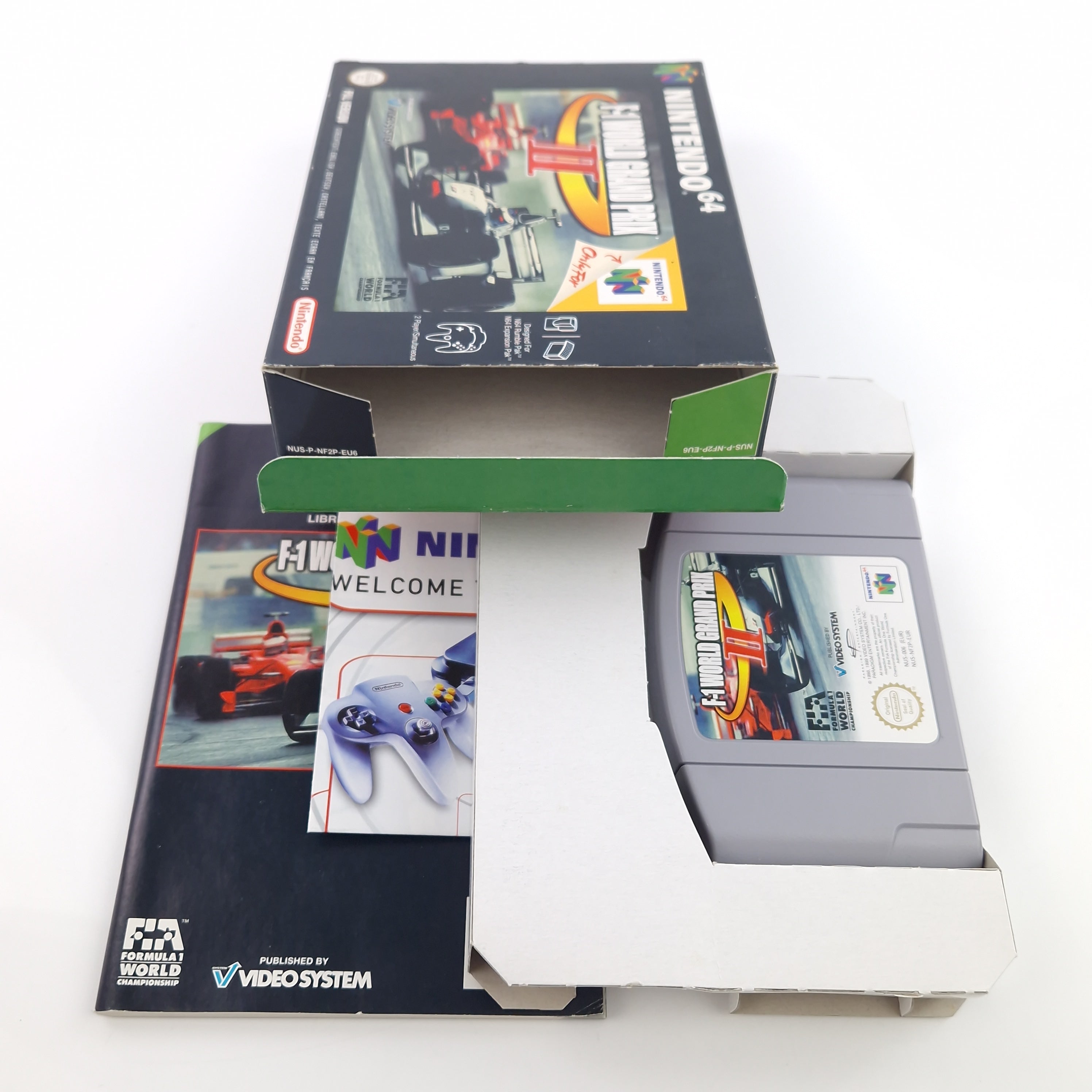 Nintendo 64 Spiel – F-1 World Grand Prix II N64 OVP PAL