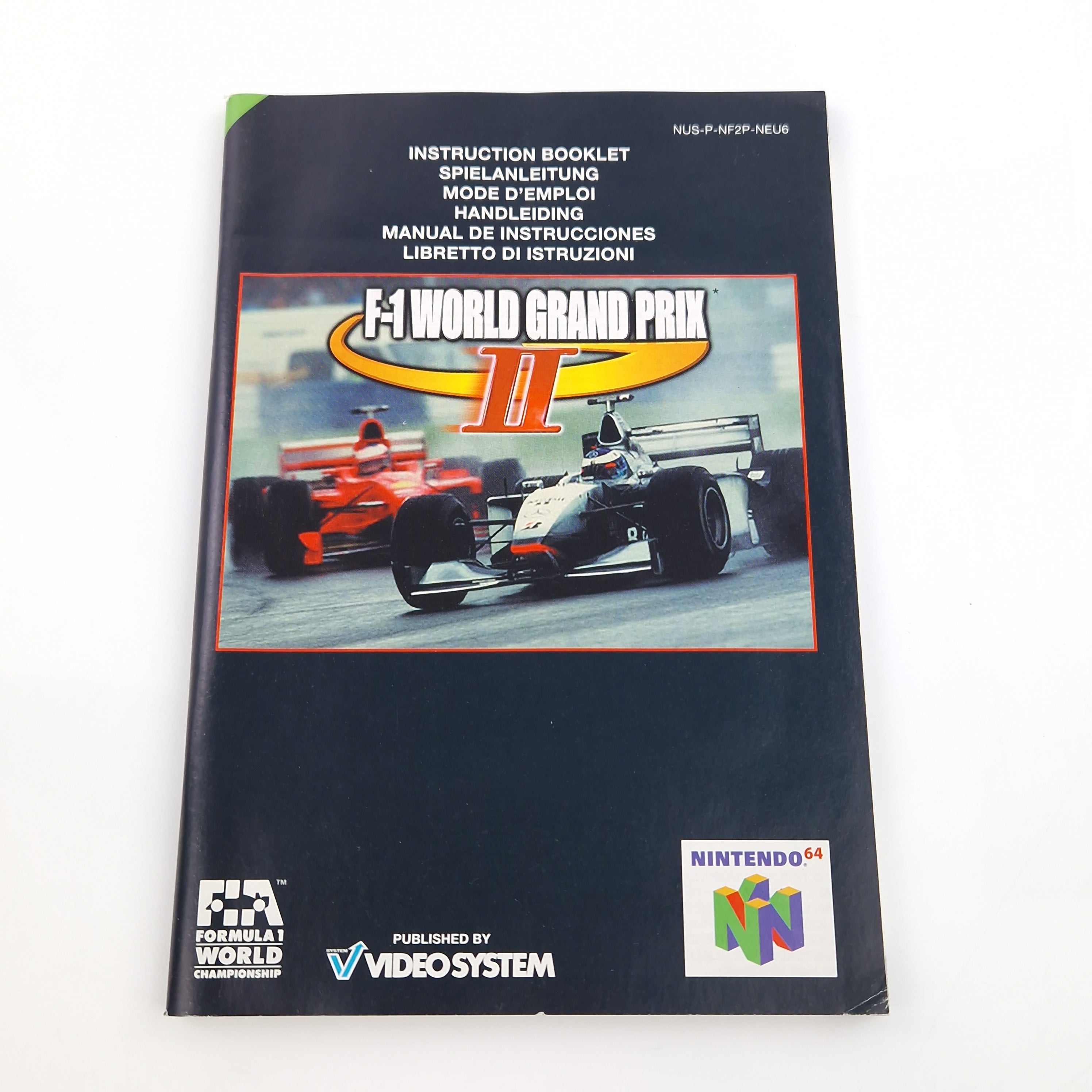 Nintendo 64 Spiel – F-1 World Grand Prix II N64 OVP PAL