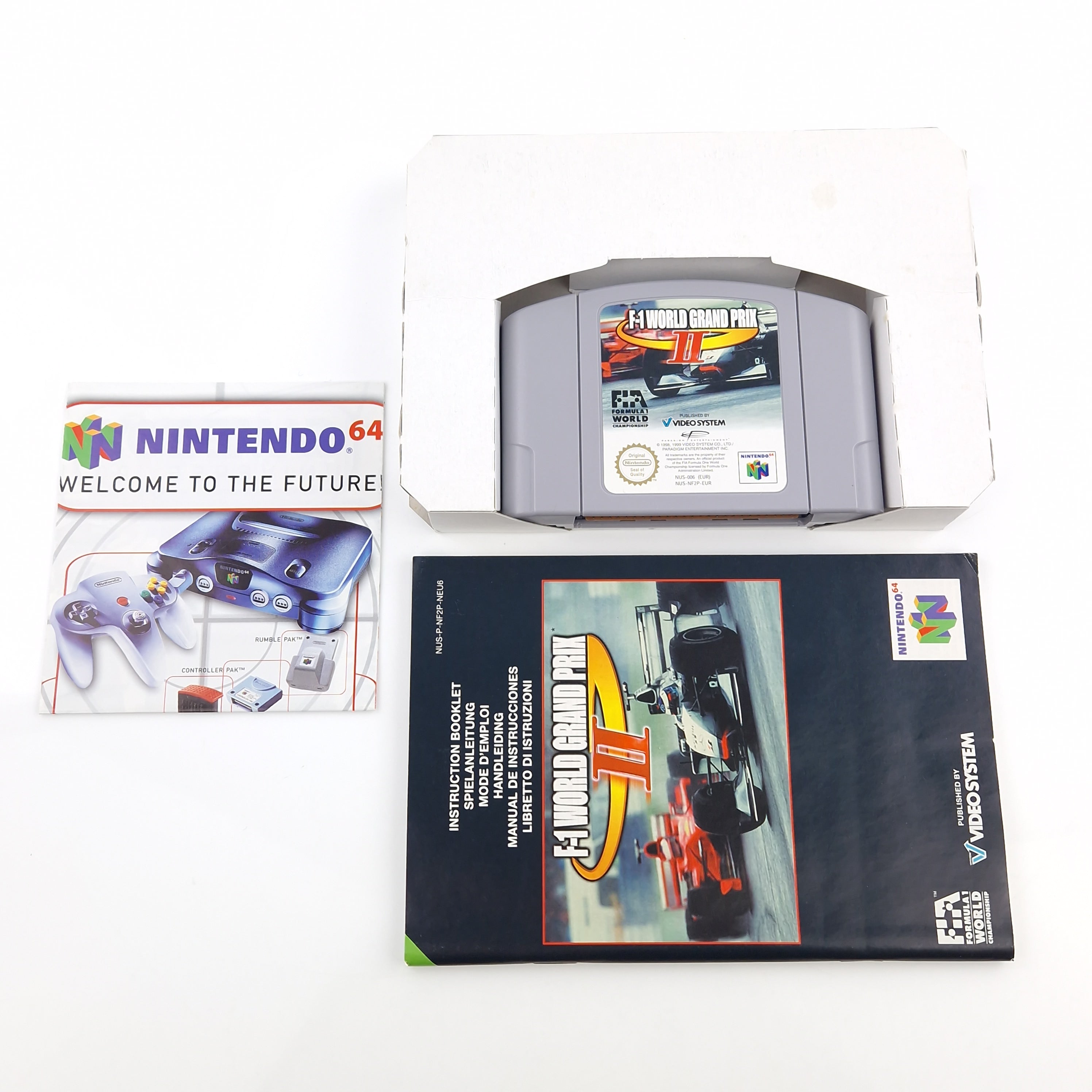 Nintendo 64 Spiel – F-1 World Grand Prix II N64 OVP PAL