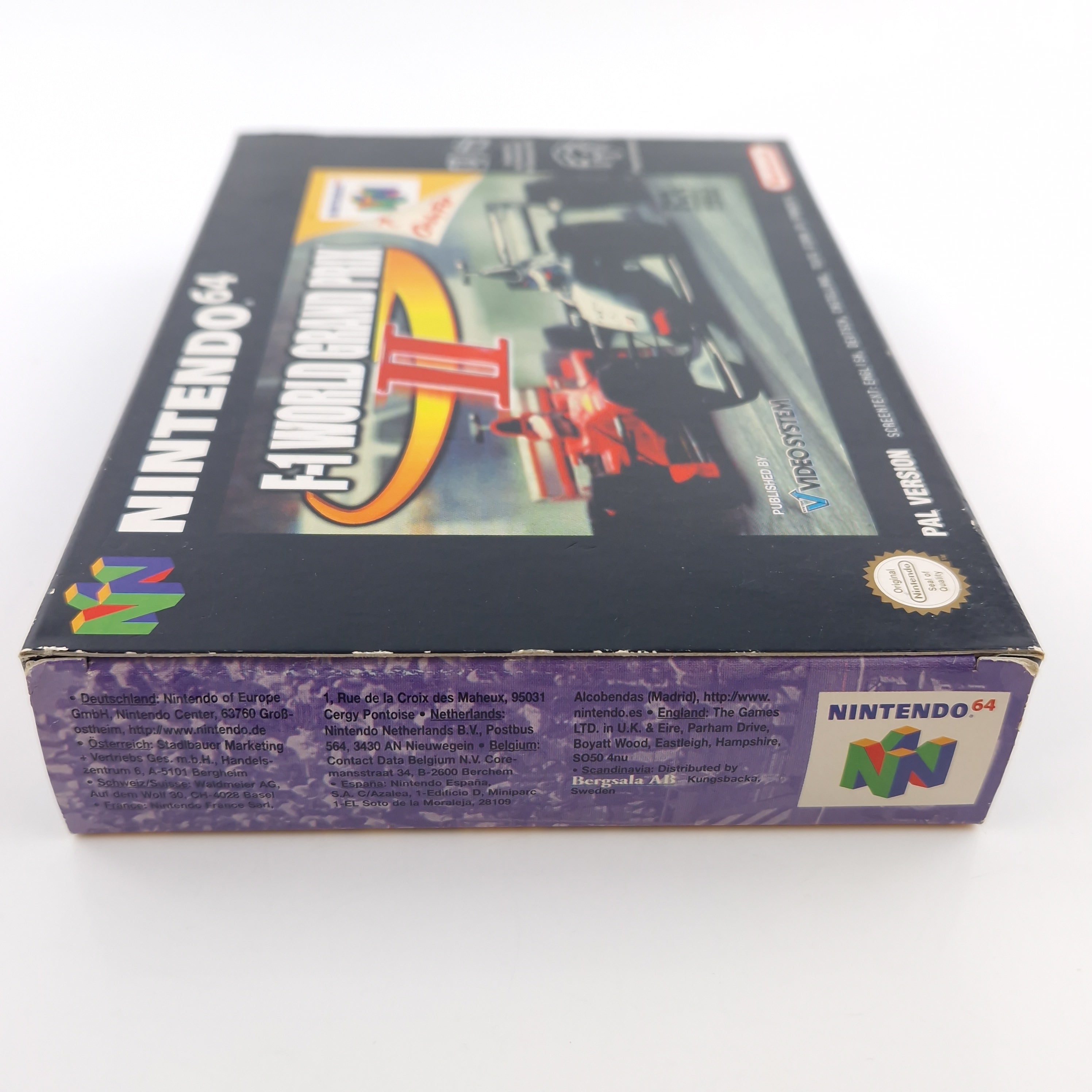 Nintendo 64 Spiel – F-1 World Grand Prix II N64 OVP PAL