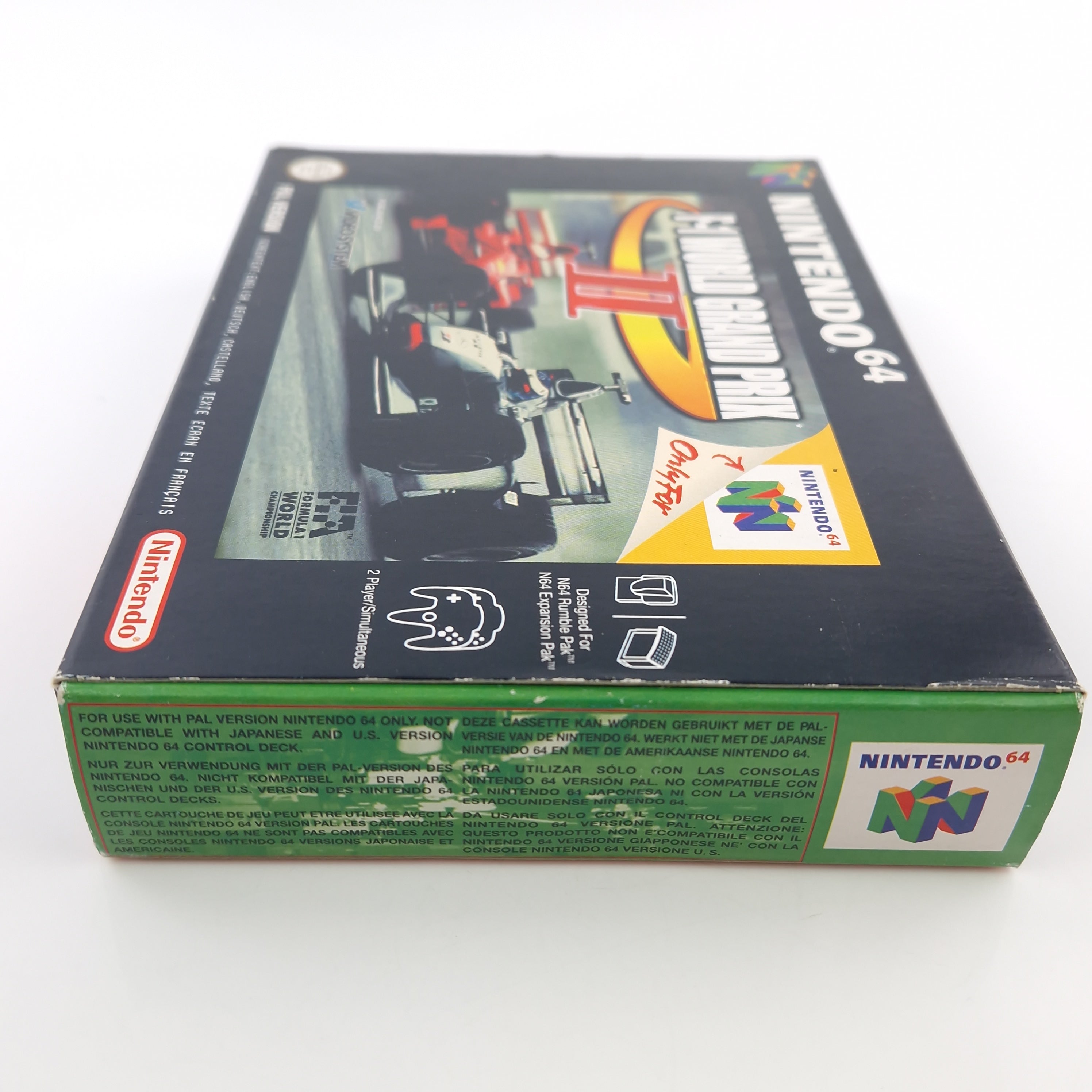 Nintendo 64 Spiel – F-1 World Grand Prix II N64 OVP PAL