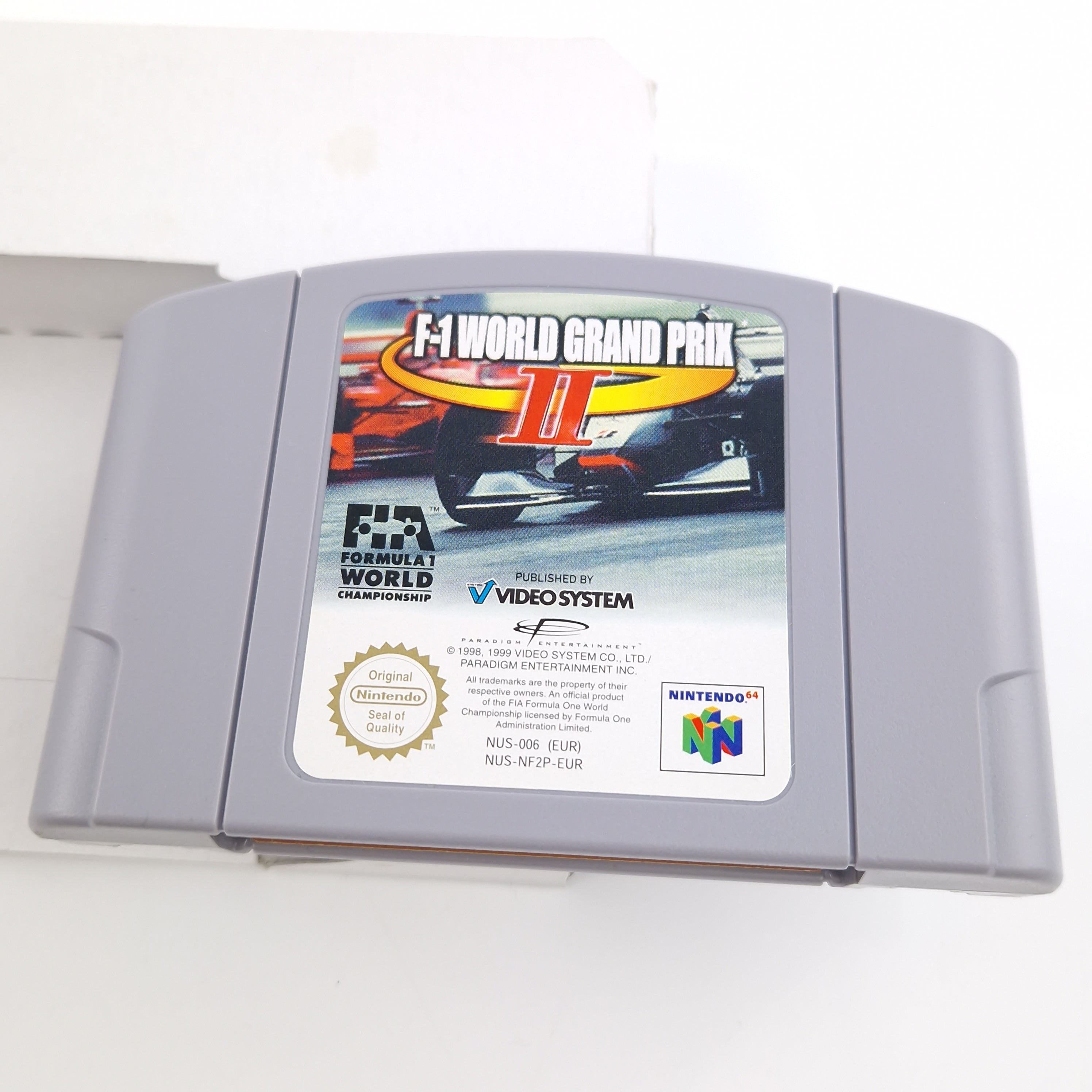Nintendo 64 Spiel – F-1 World Grand Prix II N64 OVP PAL