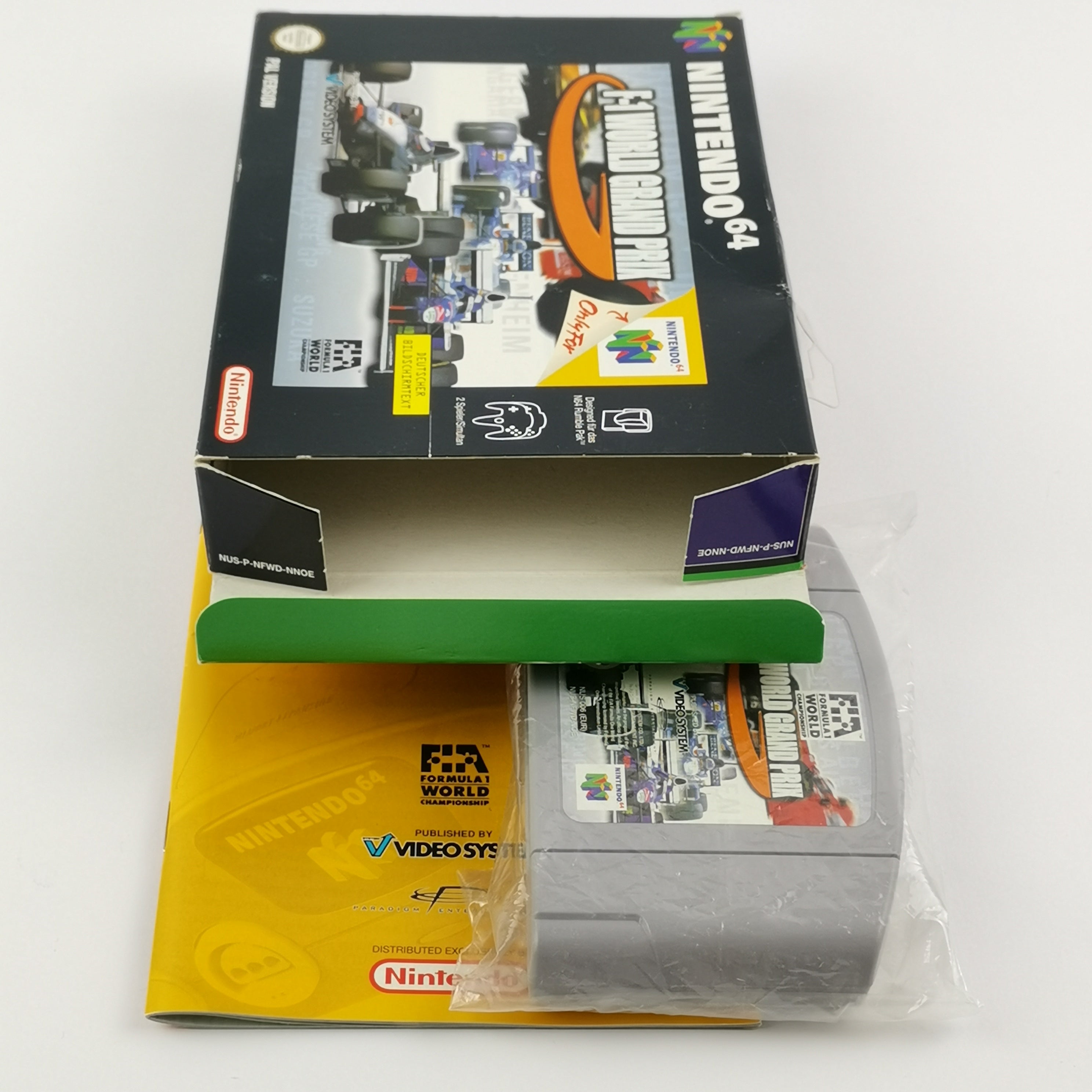 Nintendo 64 Spiel: F-1 World Grand Prix - OVP und Anleitung PAL | N64