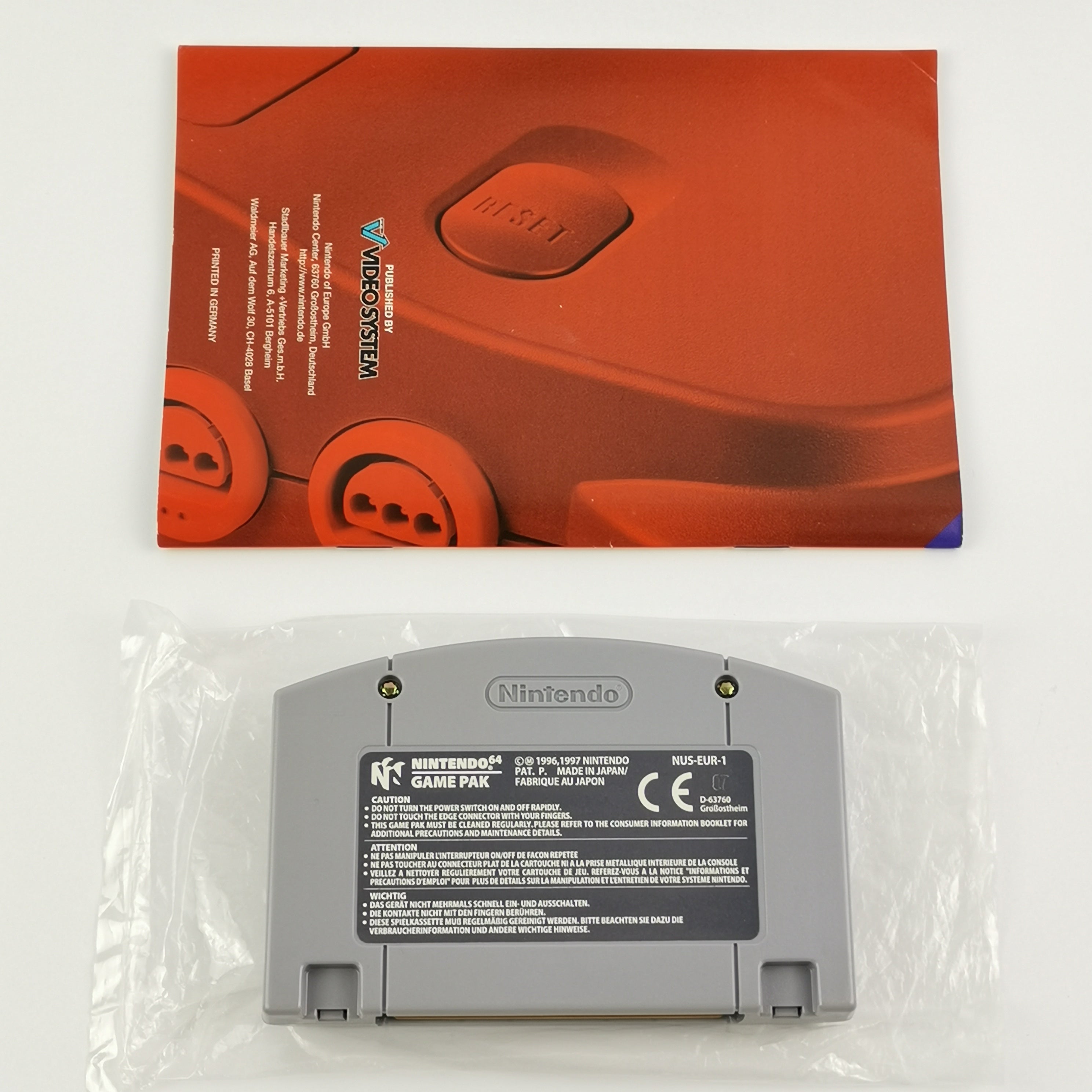 Nintendo 64 Spiel: F-1 World Grand Prix - OVP und Anleitung PAL | N64