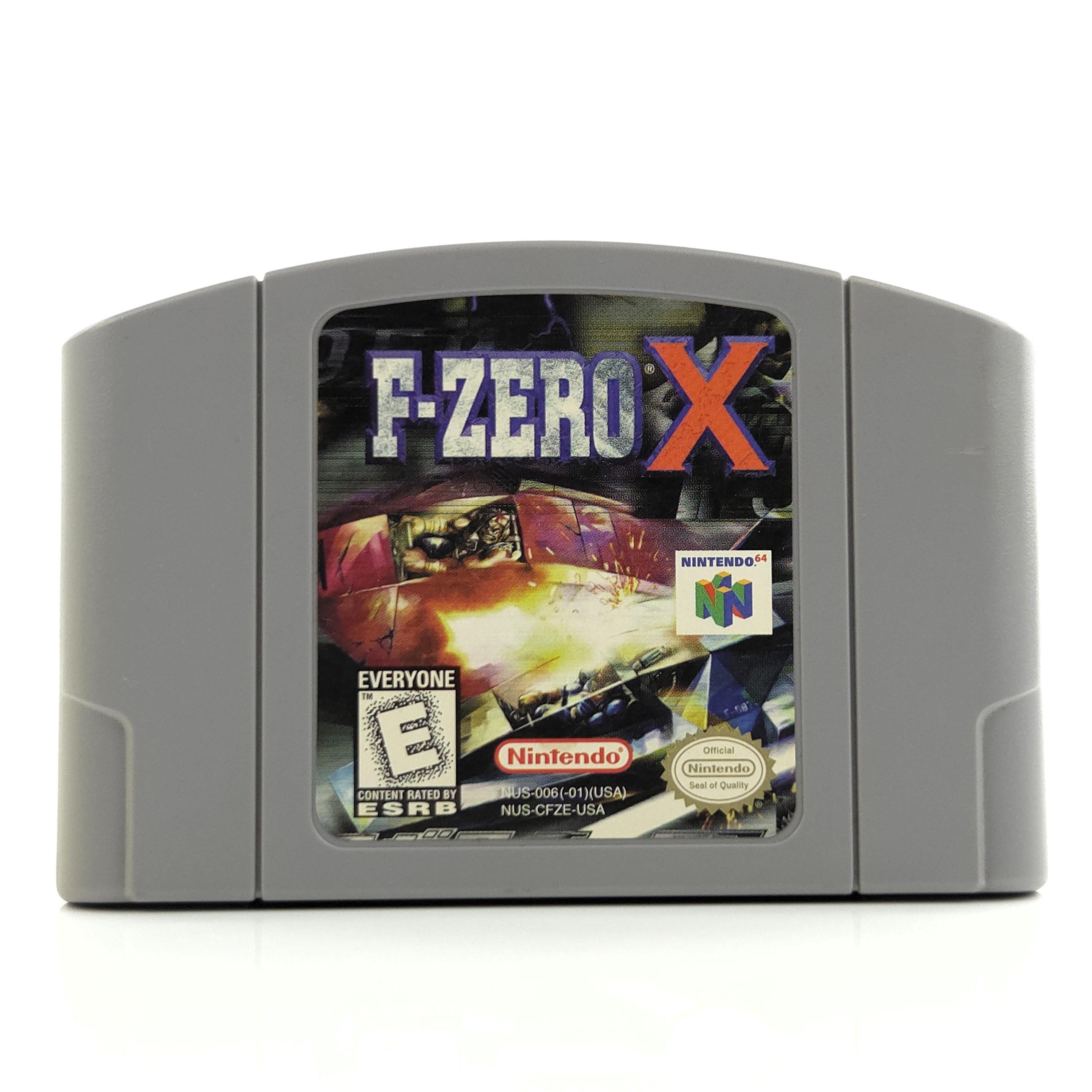 Nintendo 64 Spiel – F-Zero X (N64 Modul USA Cartridge)