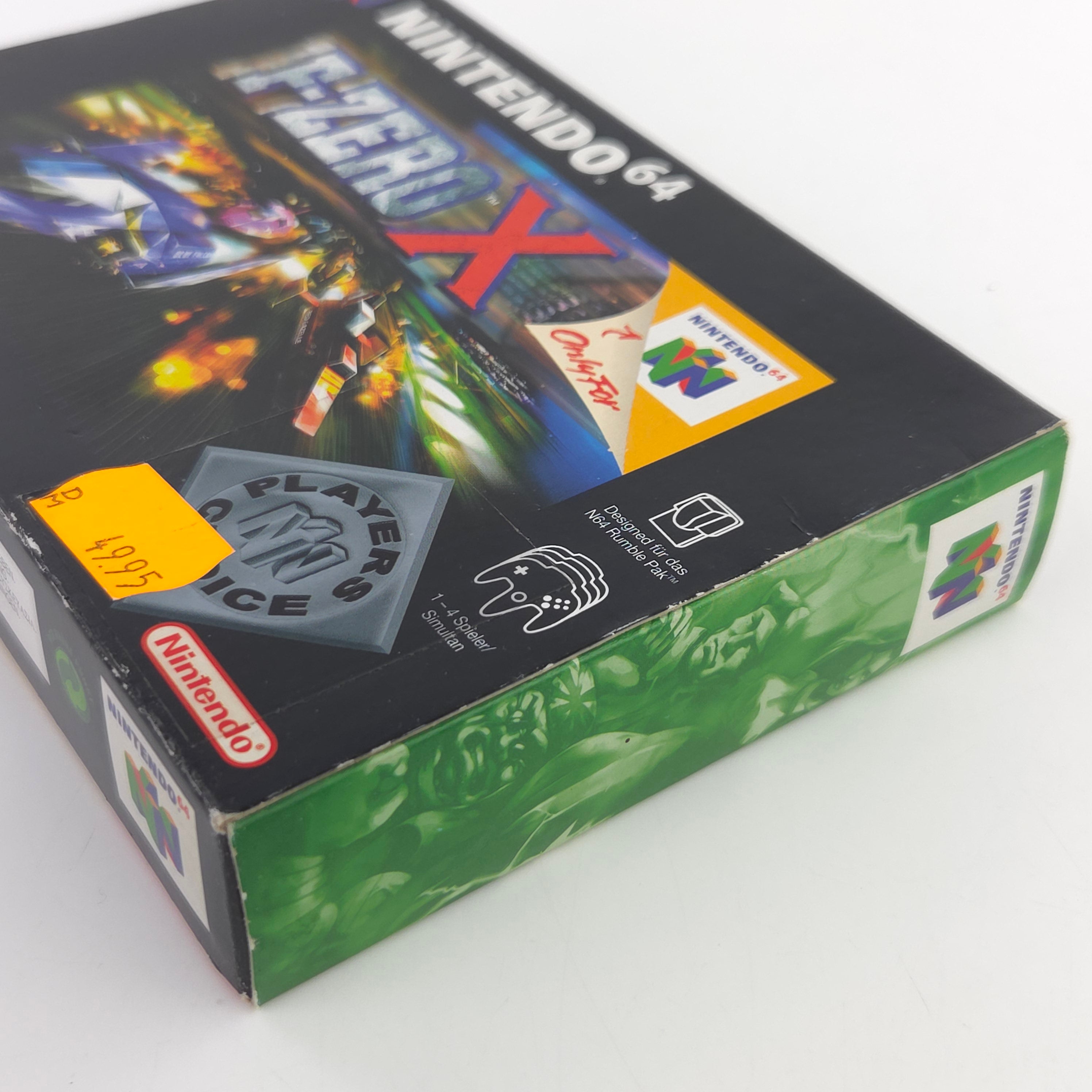 Nintendo 64 Spiel F-Zero X N64 OVP CIB PAL EUR Gebraucht