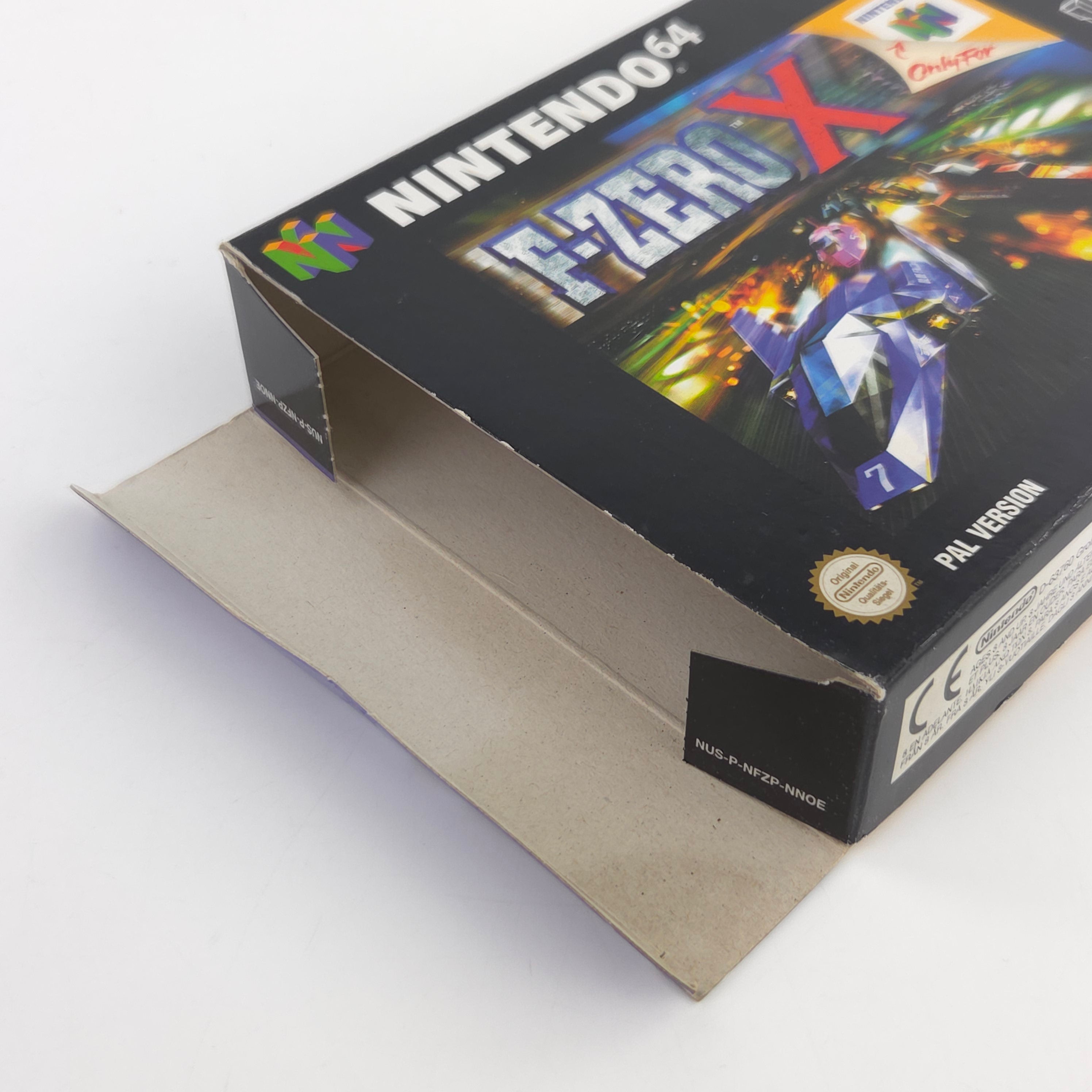 Nintendo 64 Spiel F-Zero X N64 OVP CIB PAL EUR Gebraucht