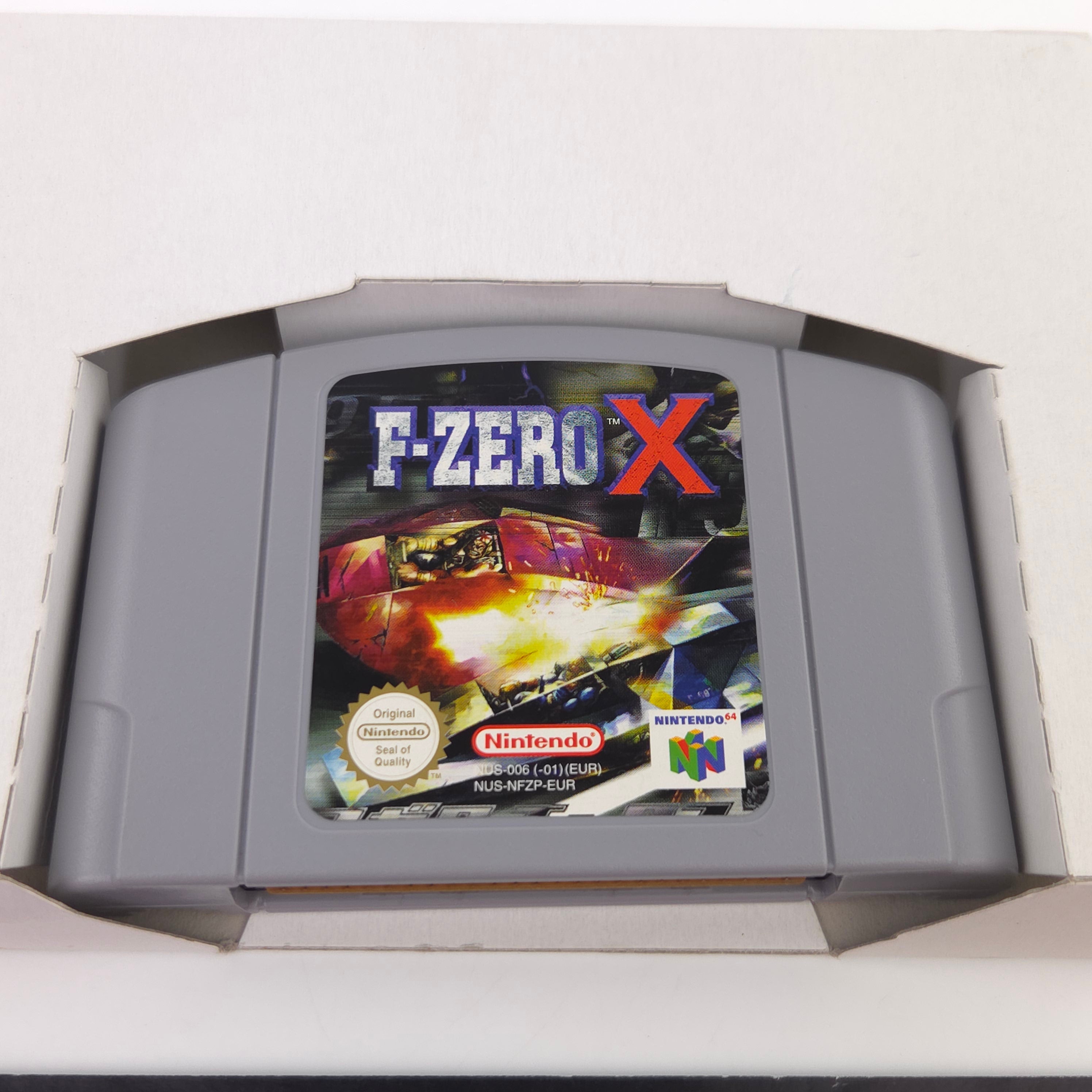 Nintendo 64 Spiel – F-Zero X (OVP PAL CIB)