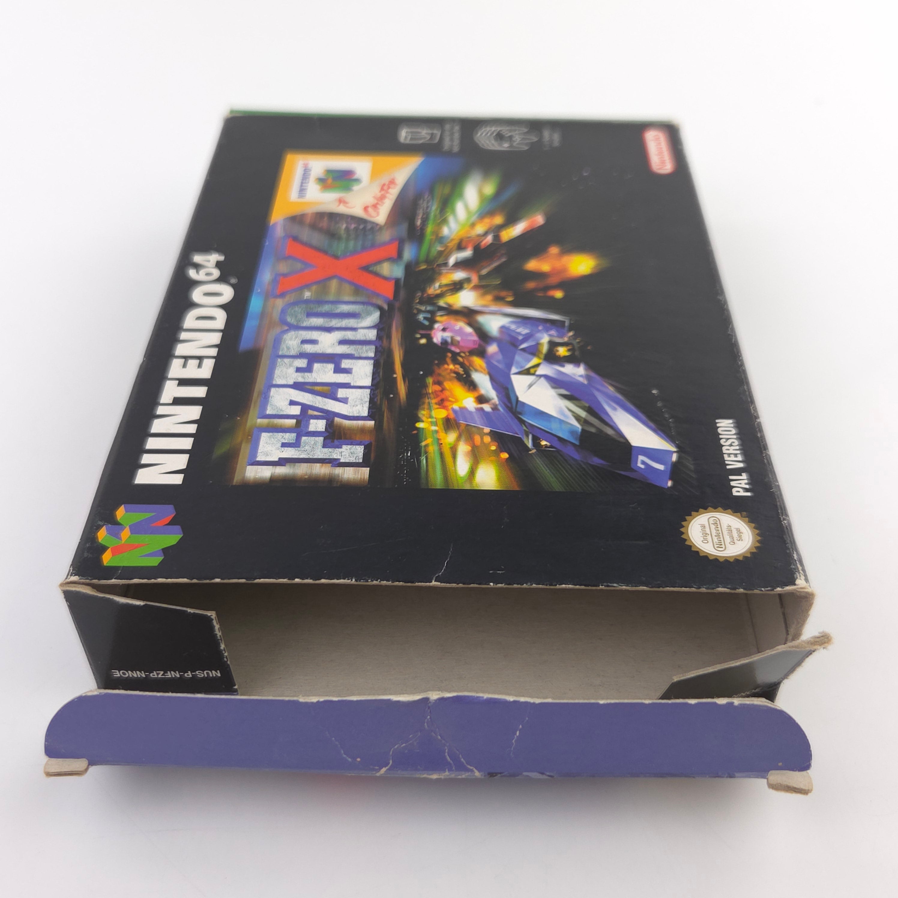 Nintendo 64 Spiel – F-Zero X (OVP PAL CIB)