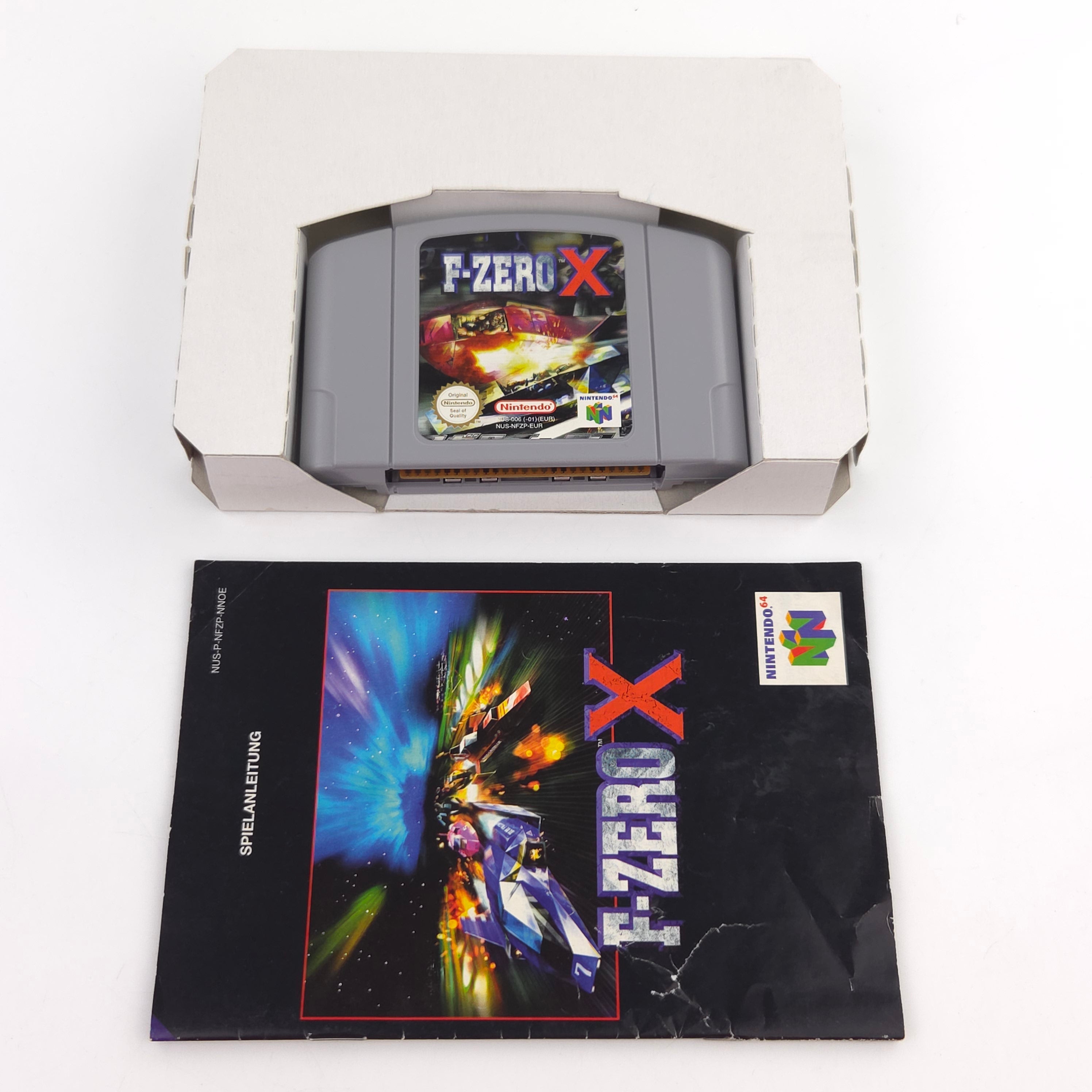 Nintendo 64 Spiel – F-Zero X (OVP PAL CIB)