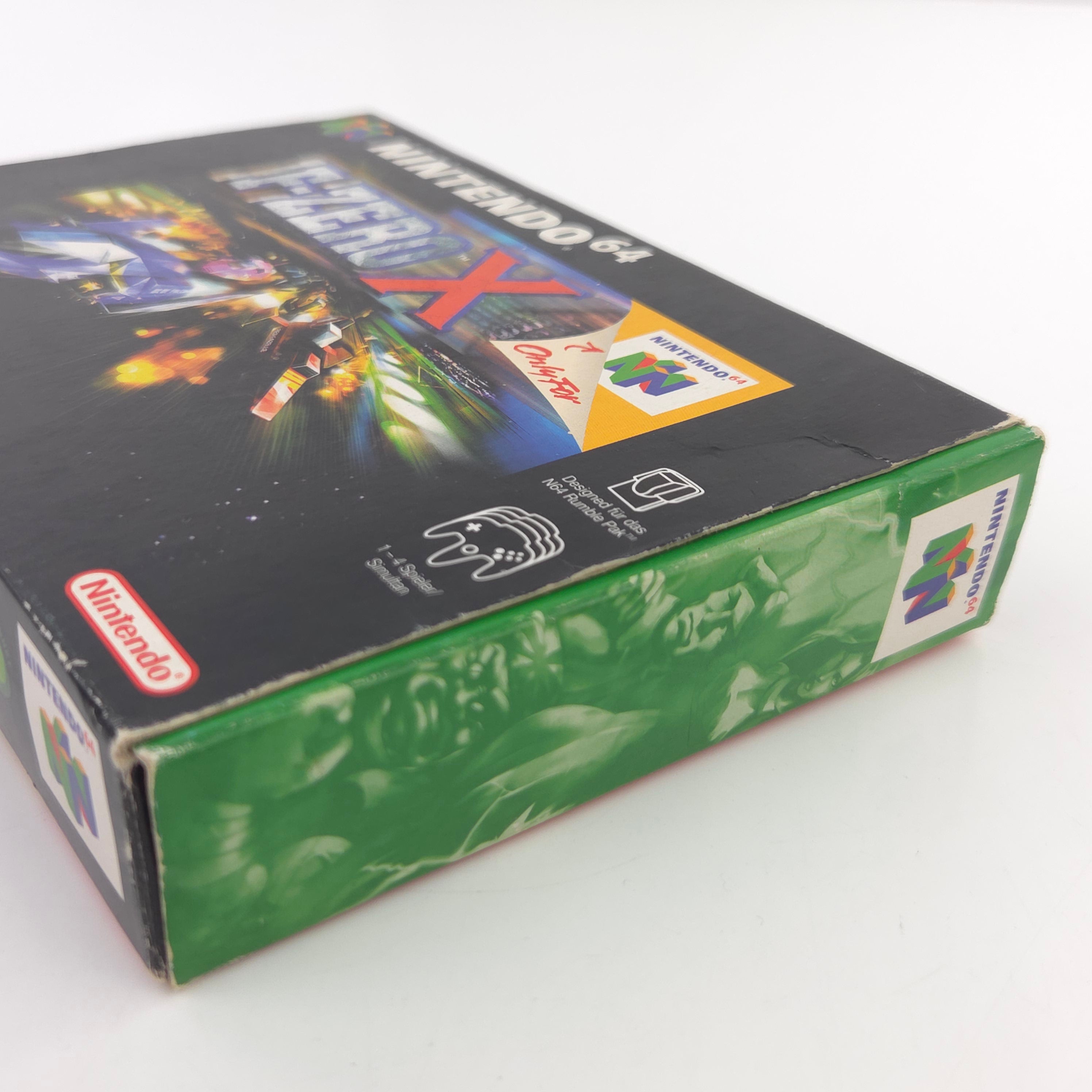 Nintendo 64 Spiel – F-Zero X (OVP PAL CIB)