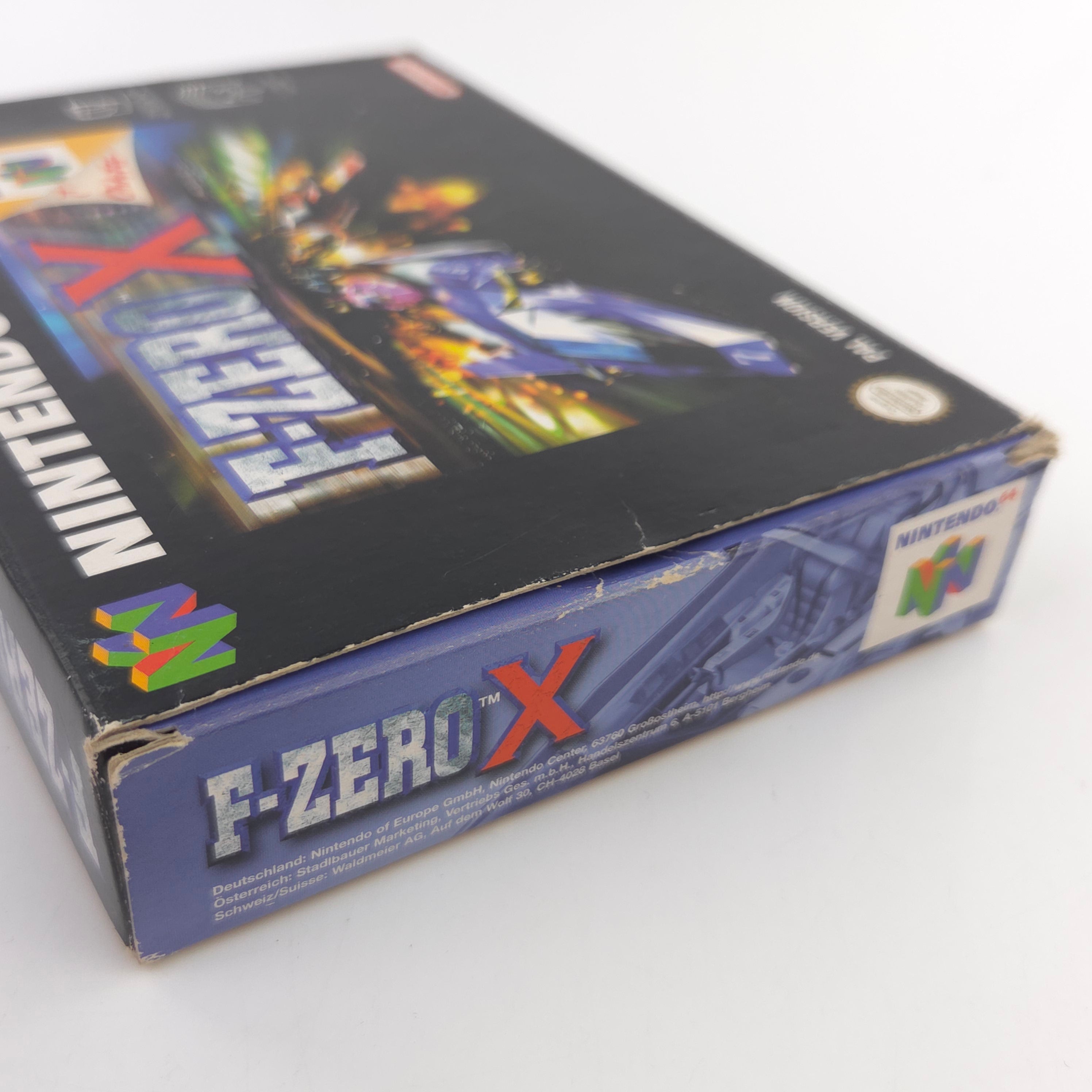 Nintendo 64 Spiel – F-Zero X (OVP PAL CIB)