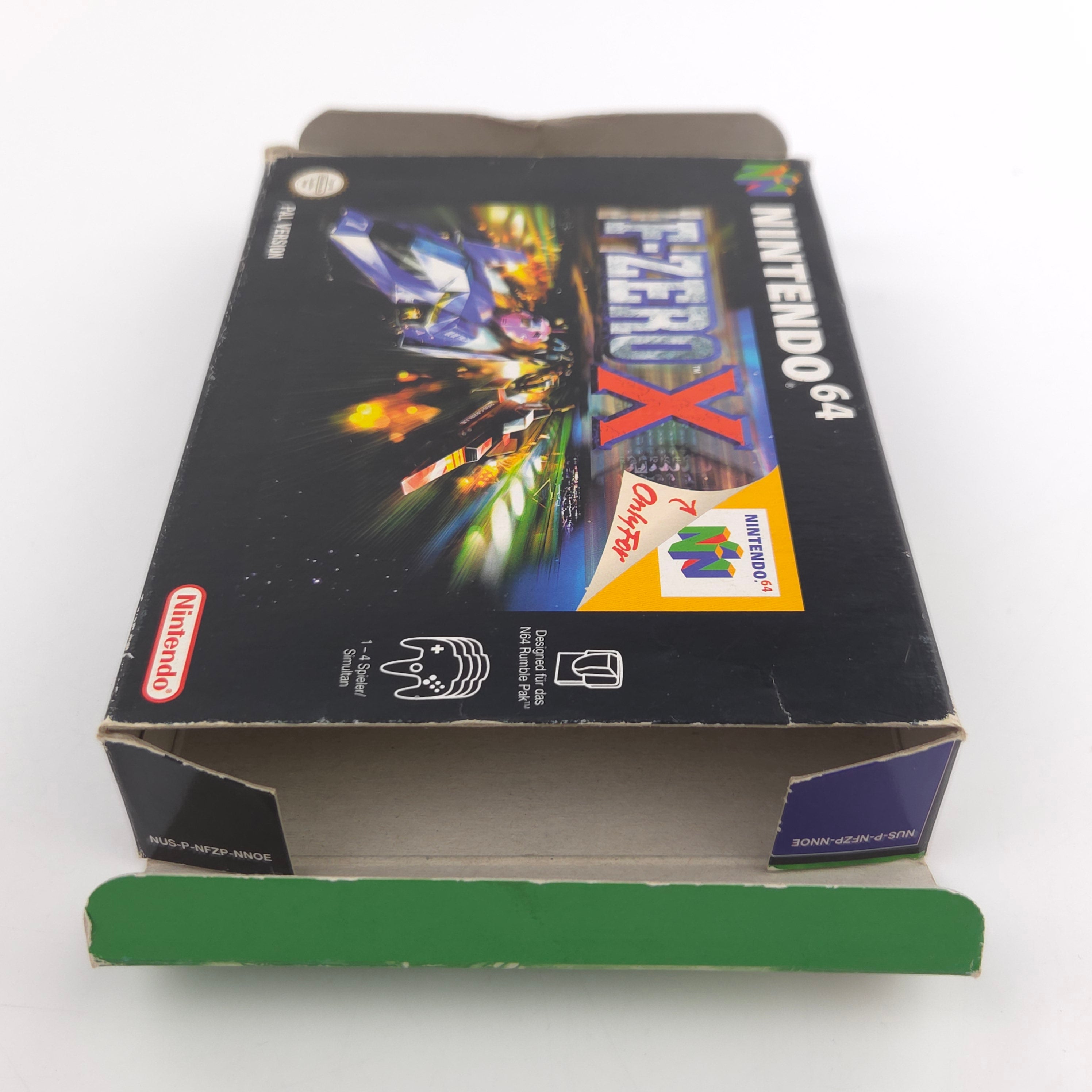 Nintendo 64 Spiel – F-Zero X (OVP PAL CIB)
